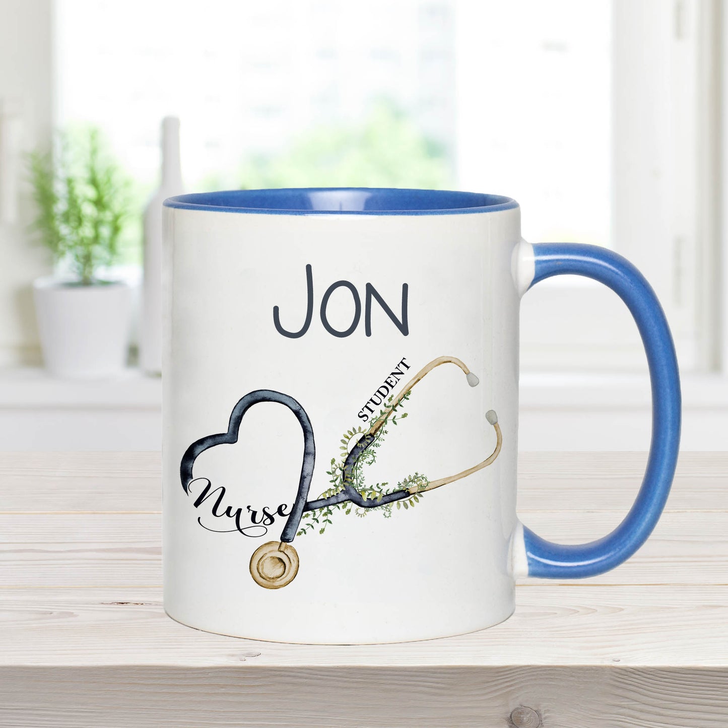 Personalised Male Nurse Mug