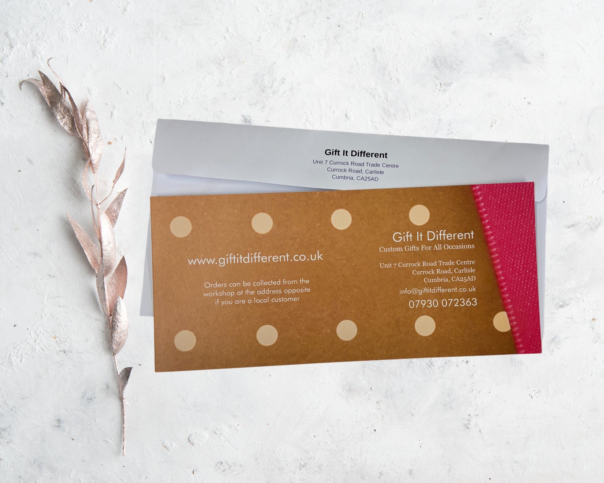 Gift Voucher for Gift It Different Website