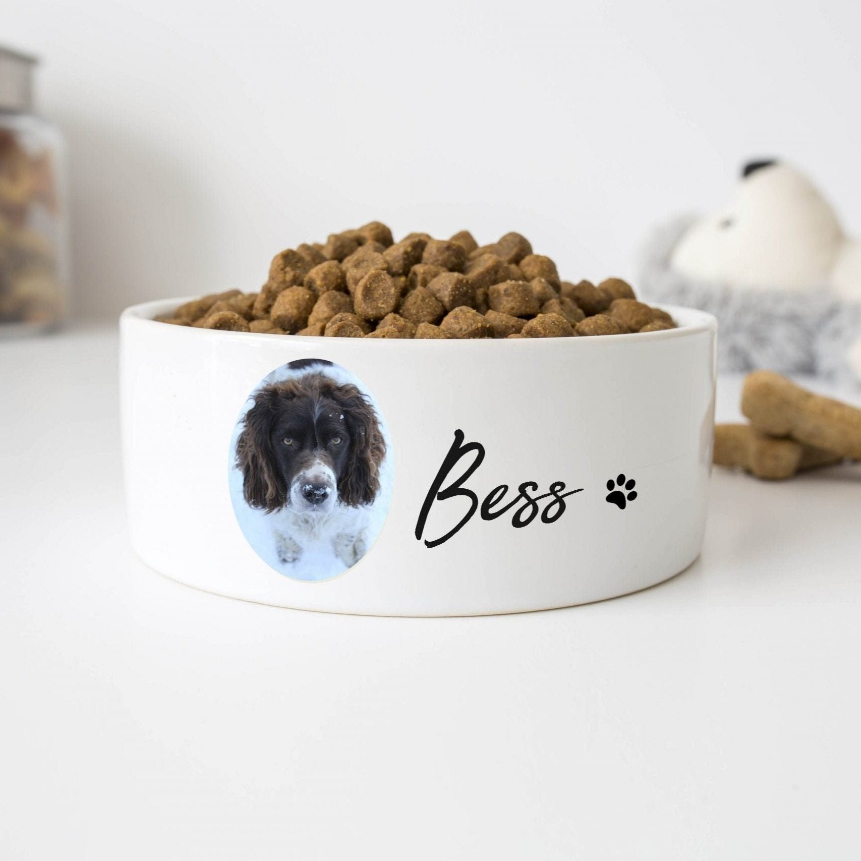 Personalised Photo Dog, Cat, Rabbit Bowl