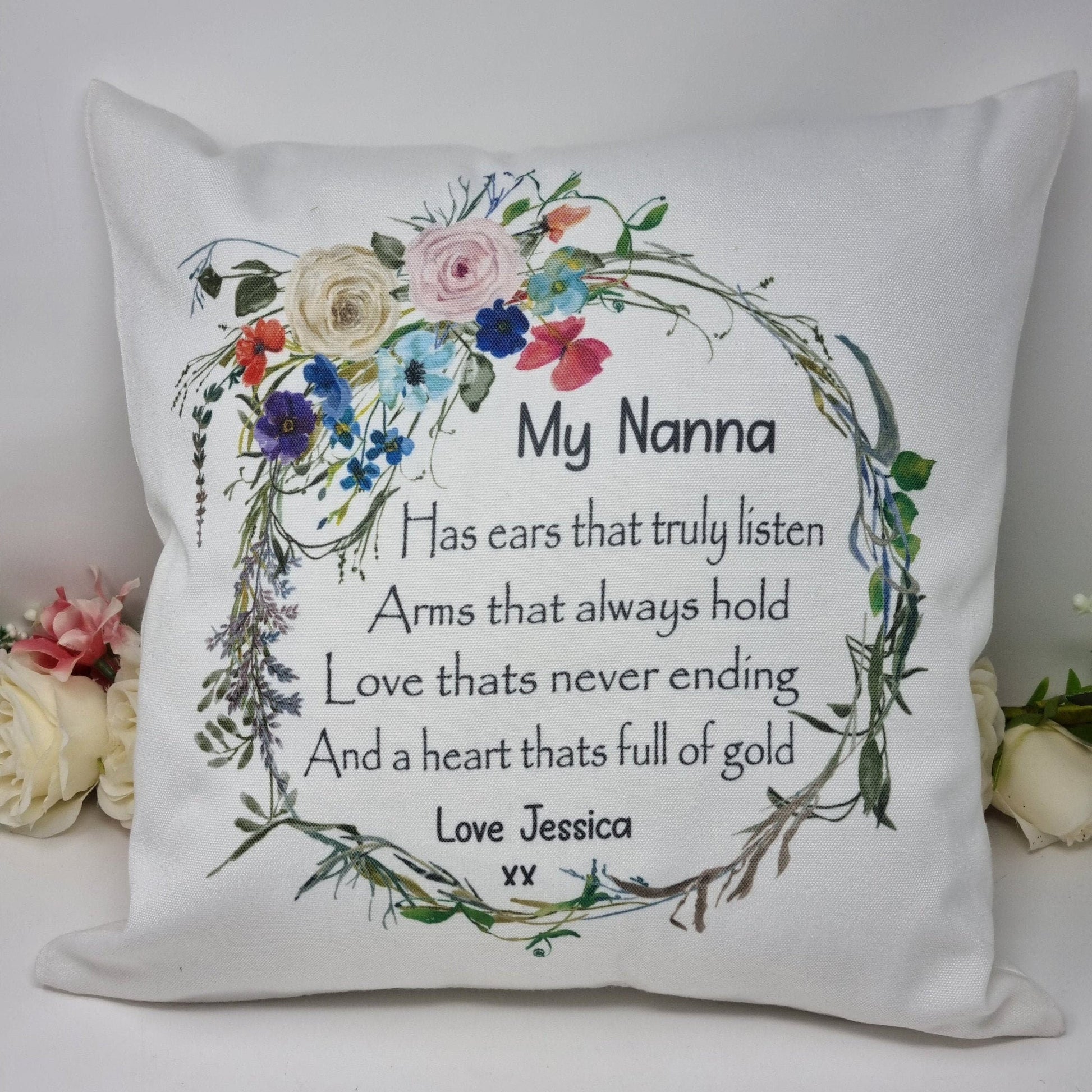 Nana, Grandma, Mum Poem Cushion
