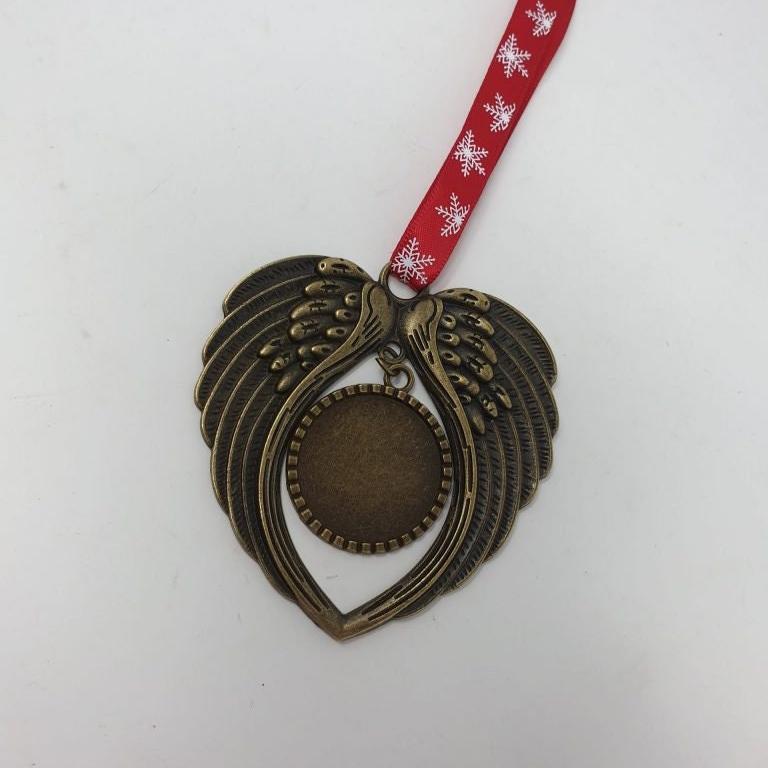 Memorial Angel Wings Hanging Decoration