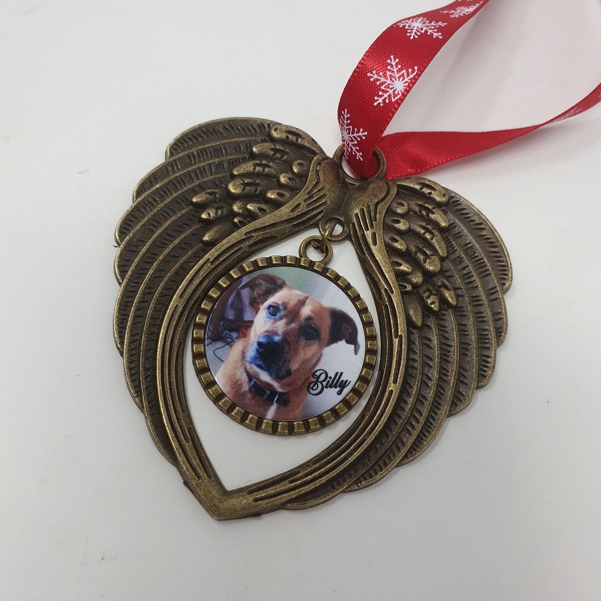 Memorial Angel Wings Hanging Decoration