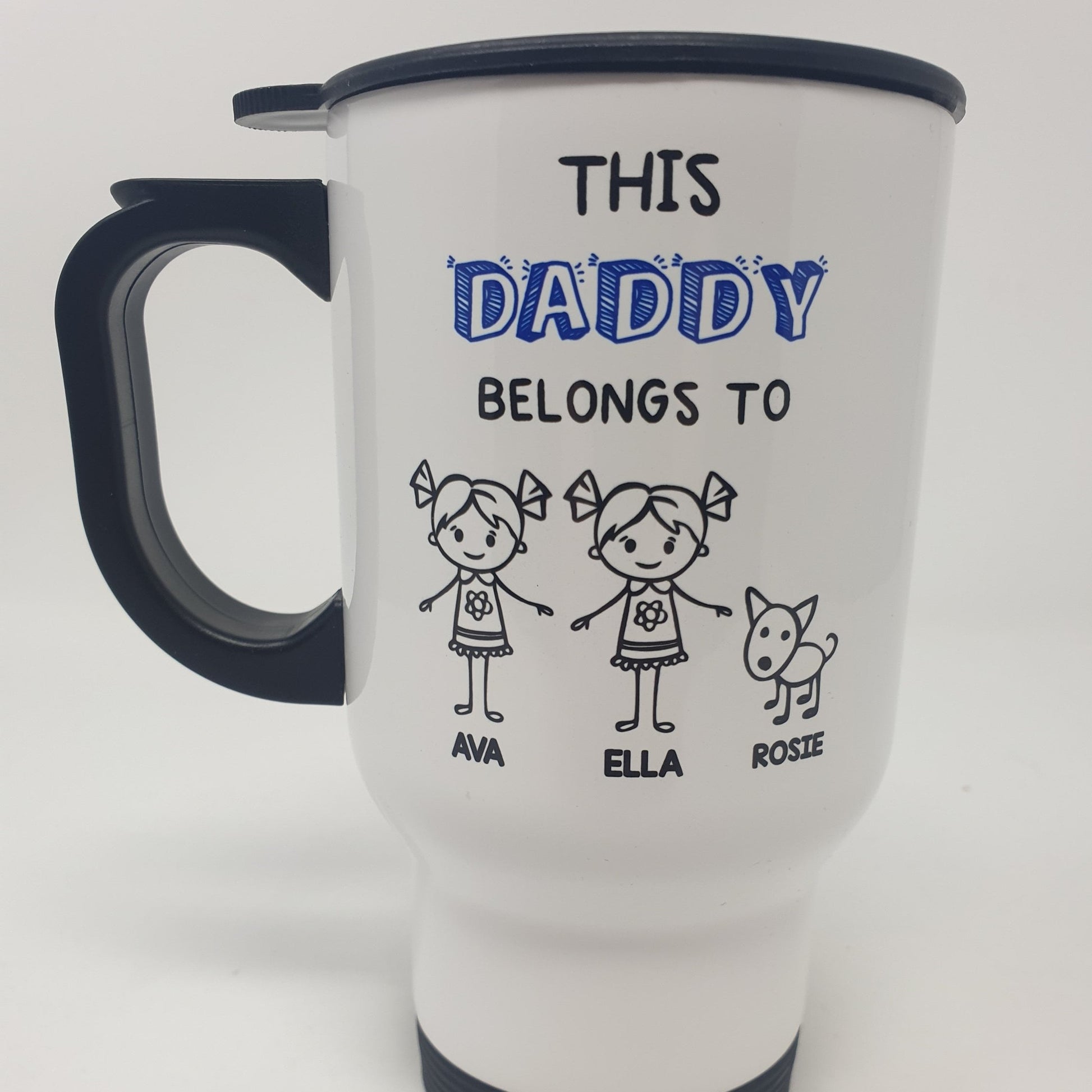 Personalised Dad/Daddy Travel Mug
