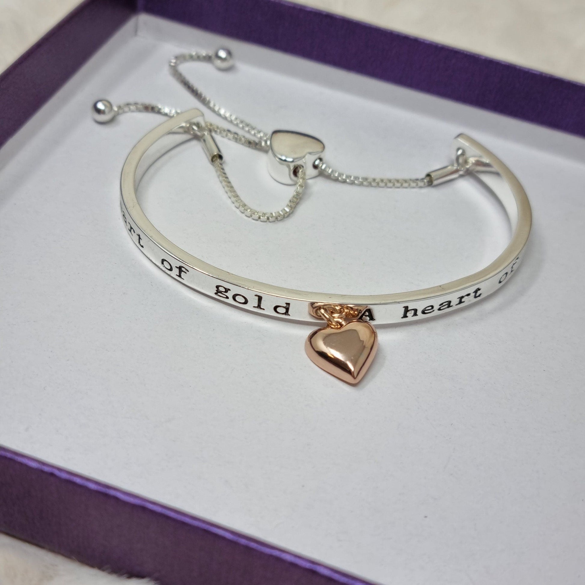 Heart Of Gold Bracelet