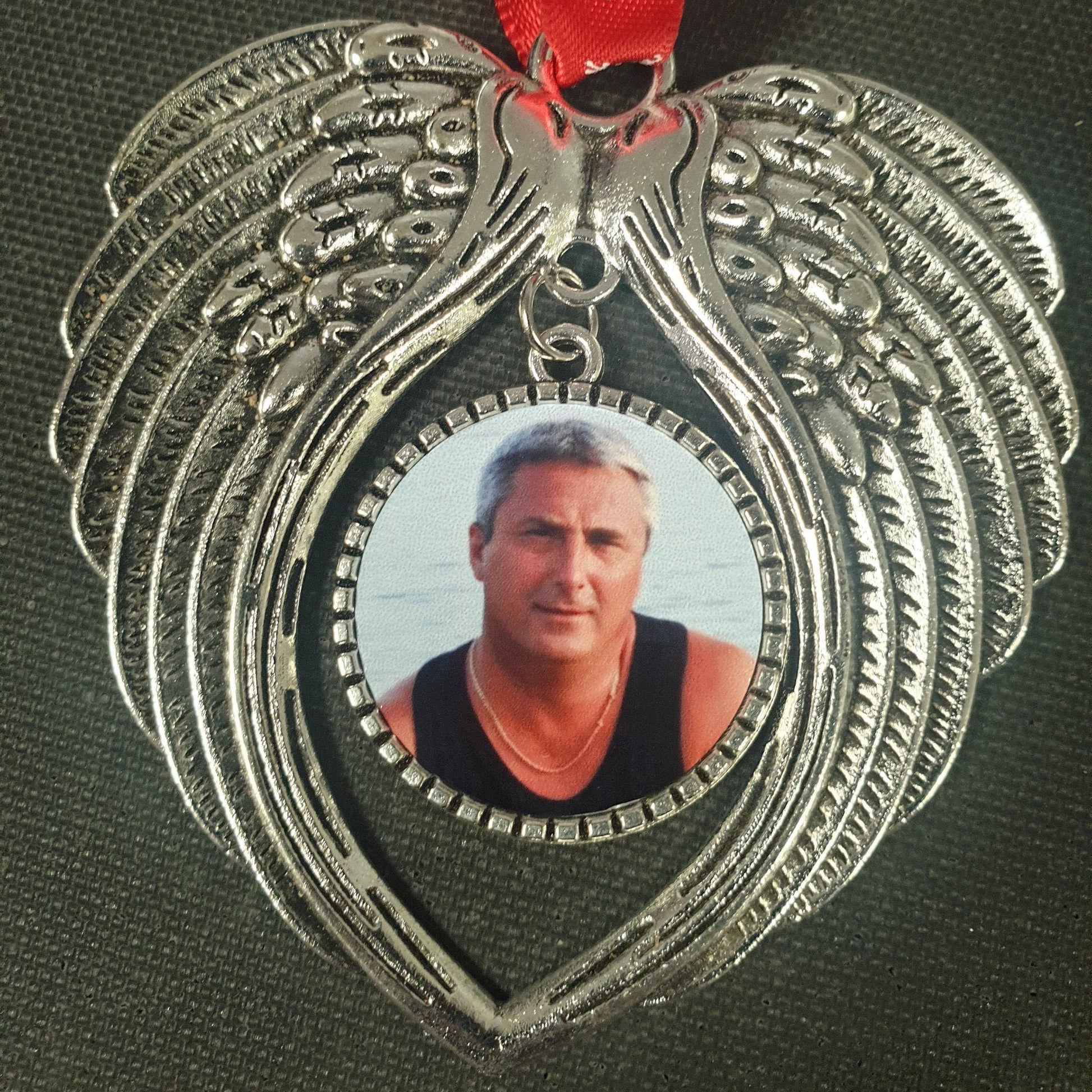 Memorial Angel Wings Hanging Decoration