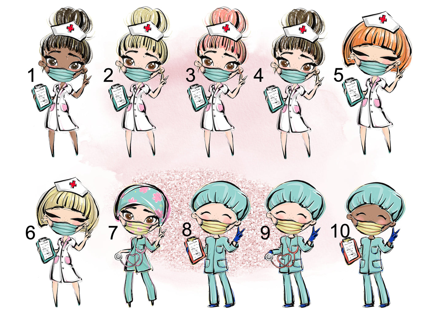 Personalised A4/A5 Healthcare Worker Nurse Medic Notebook, Nurse Notebook