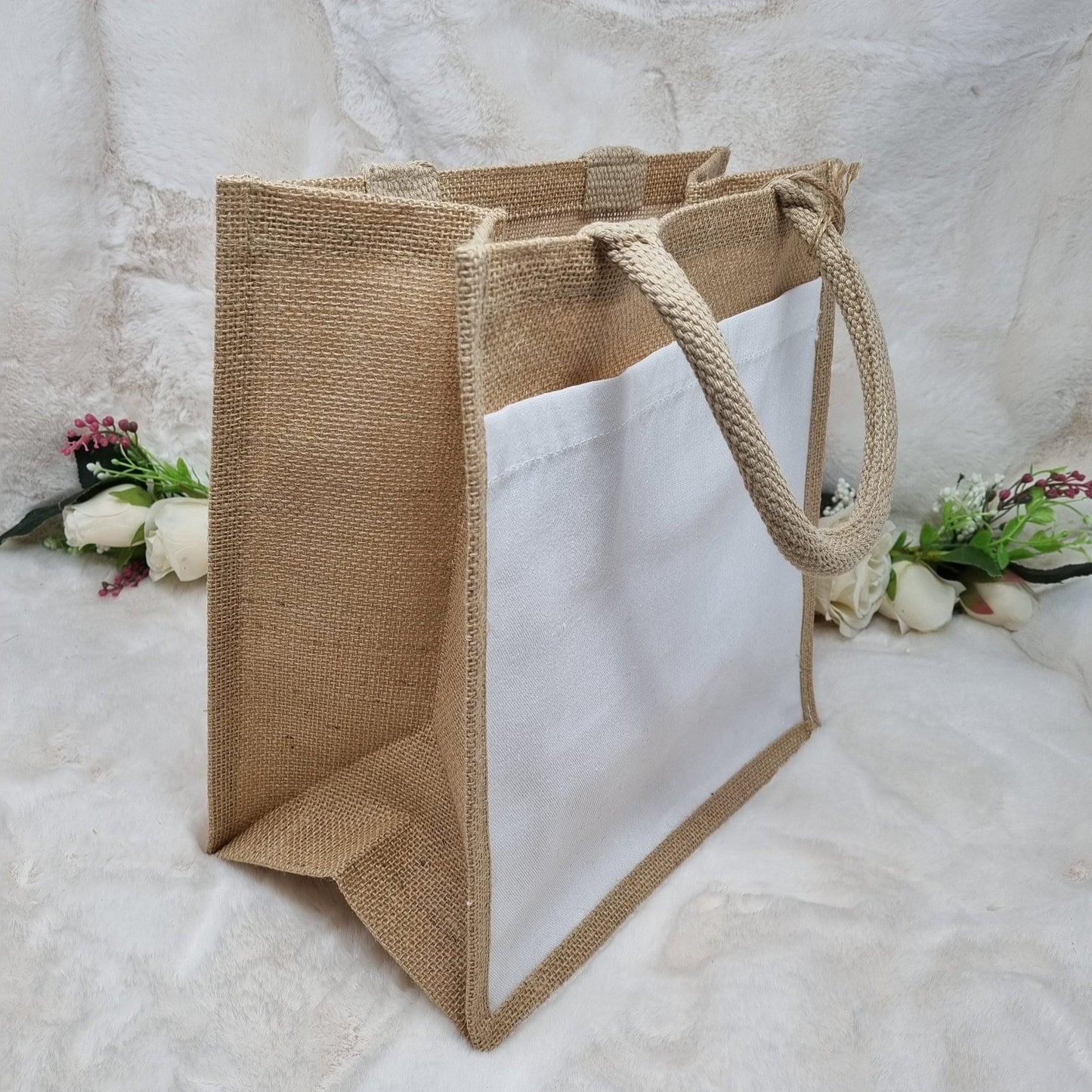 Beach Bag Funny Quote Chickens Travel Bag Gift Summer Holidays Large Jute Bag Day Trip Hessian Bag for Life Eco friendly
