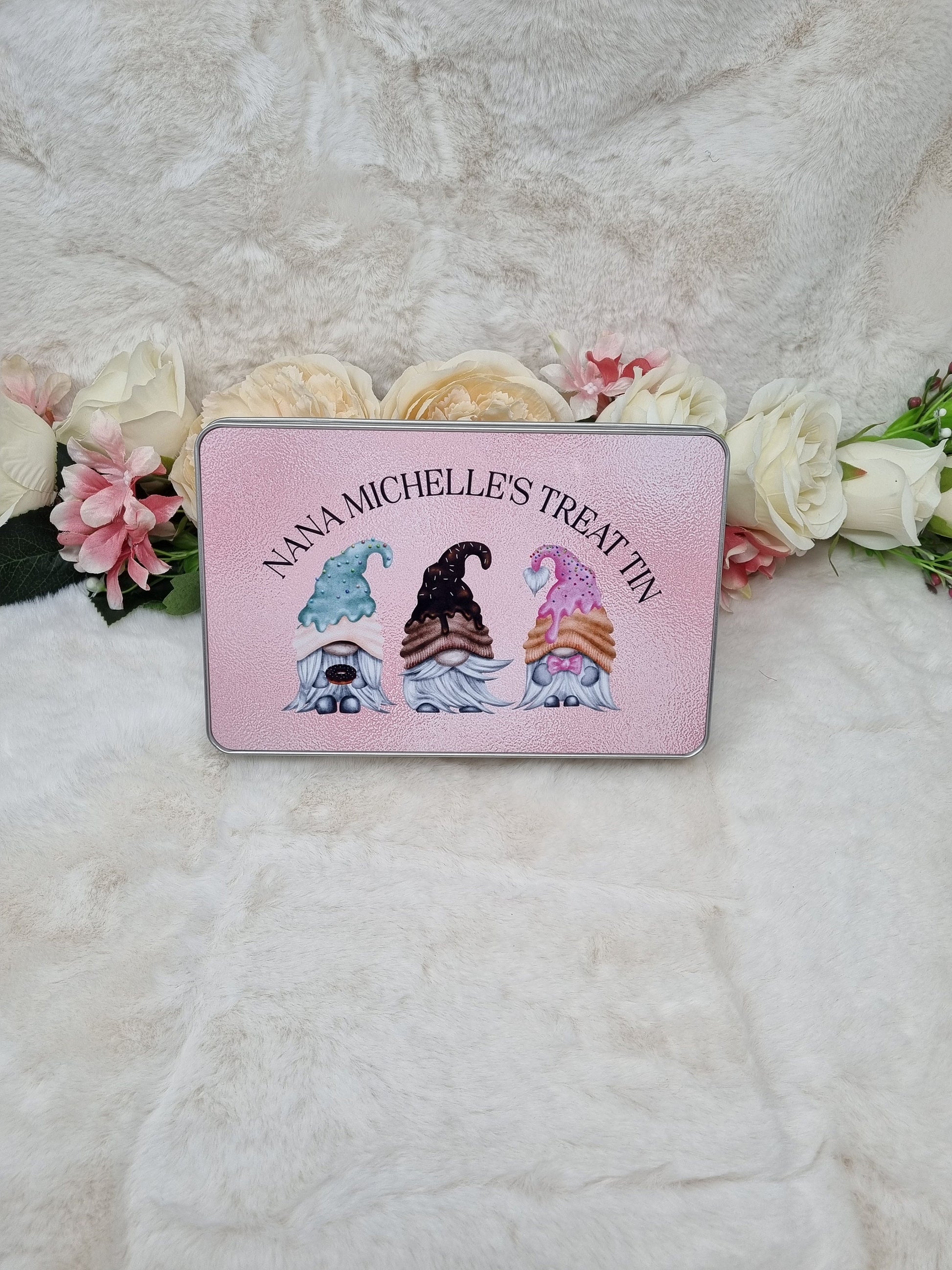 Personalised Gnome Treat Tin