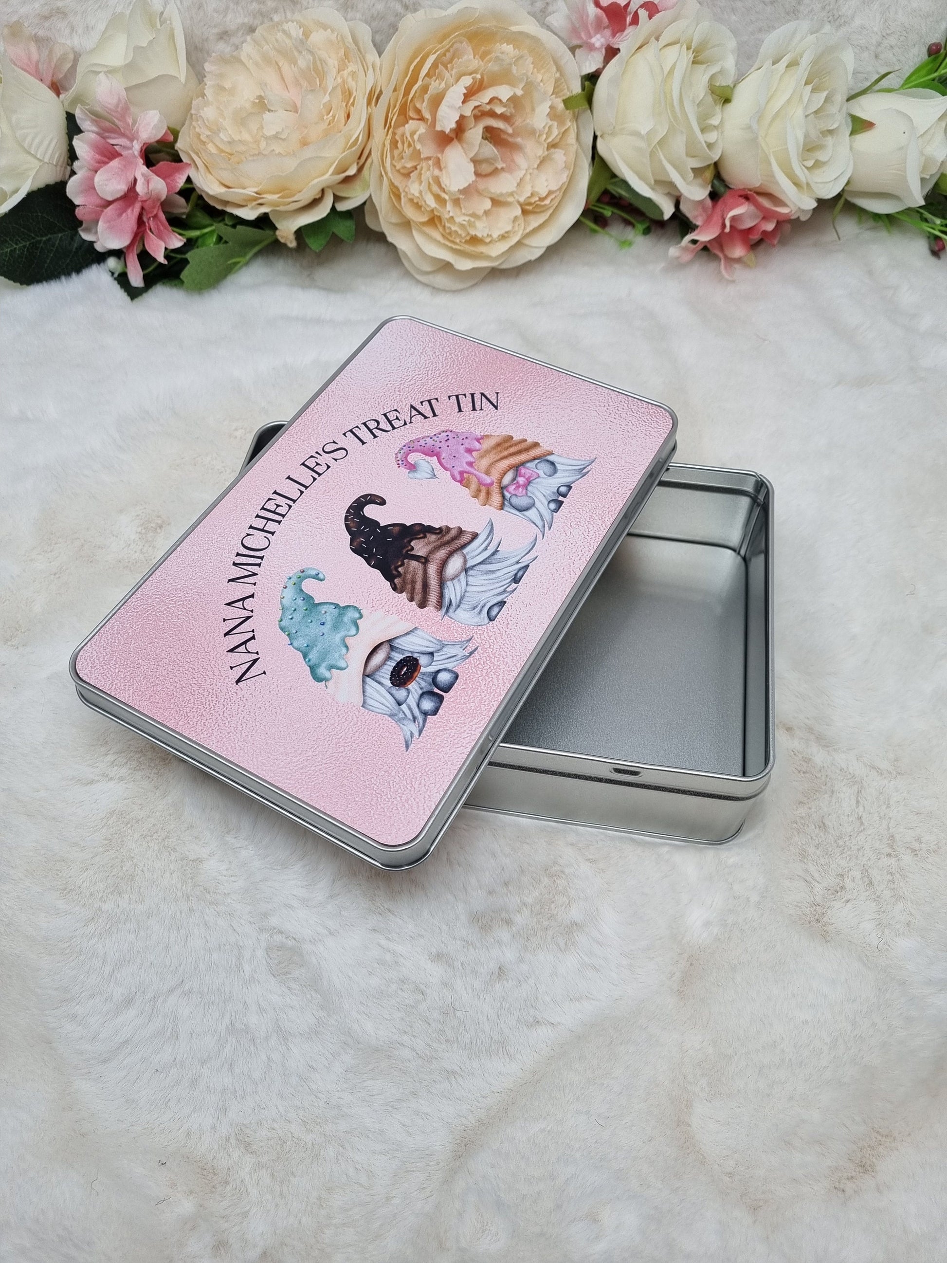 Personalised Gnome Treat Tin