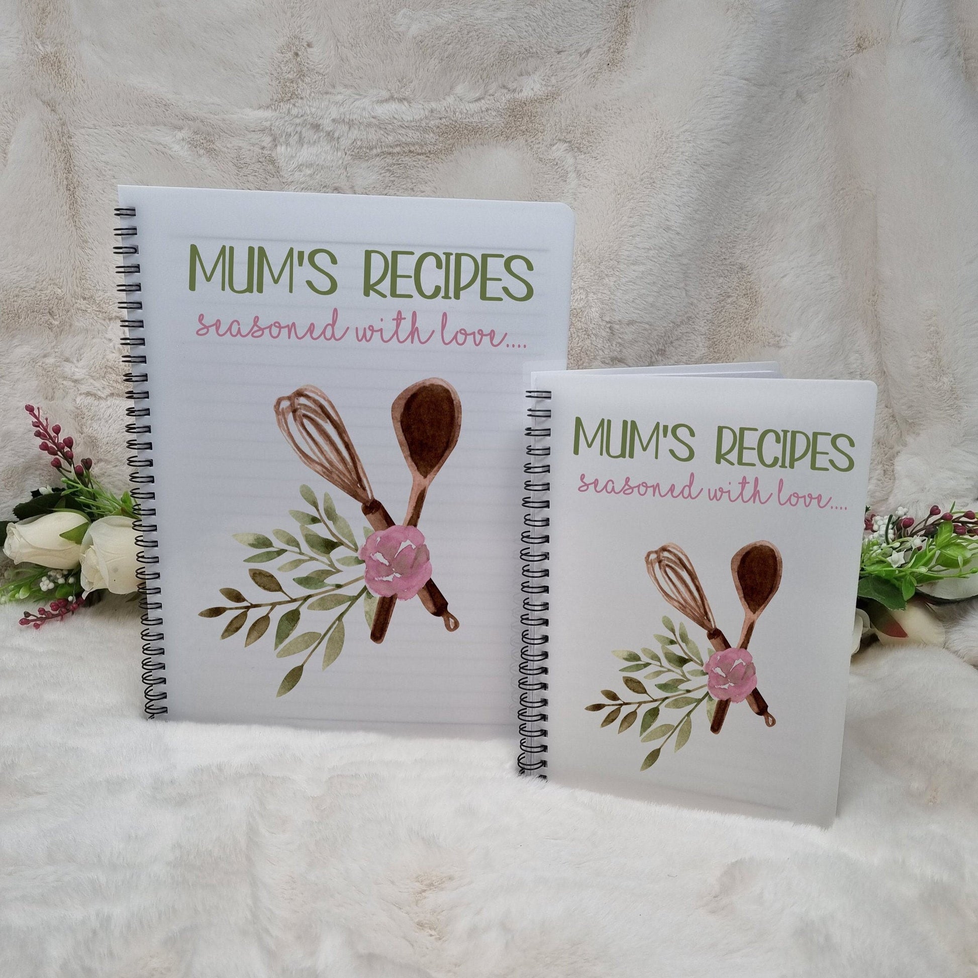 Personalised Female Relation, Friend Recipe Book A4/A5