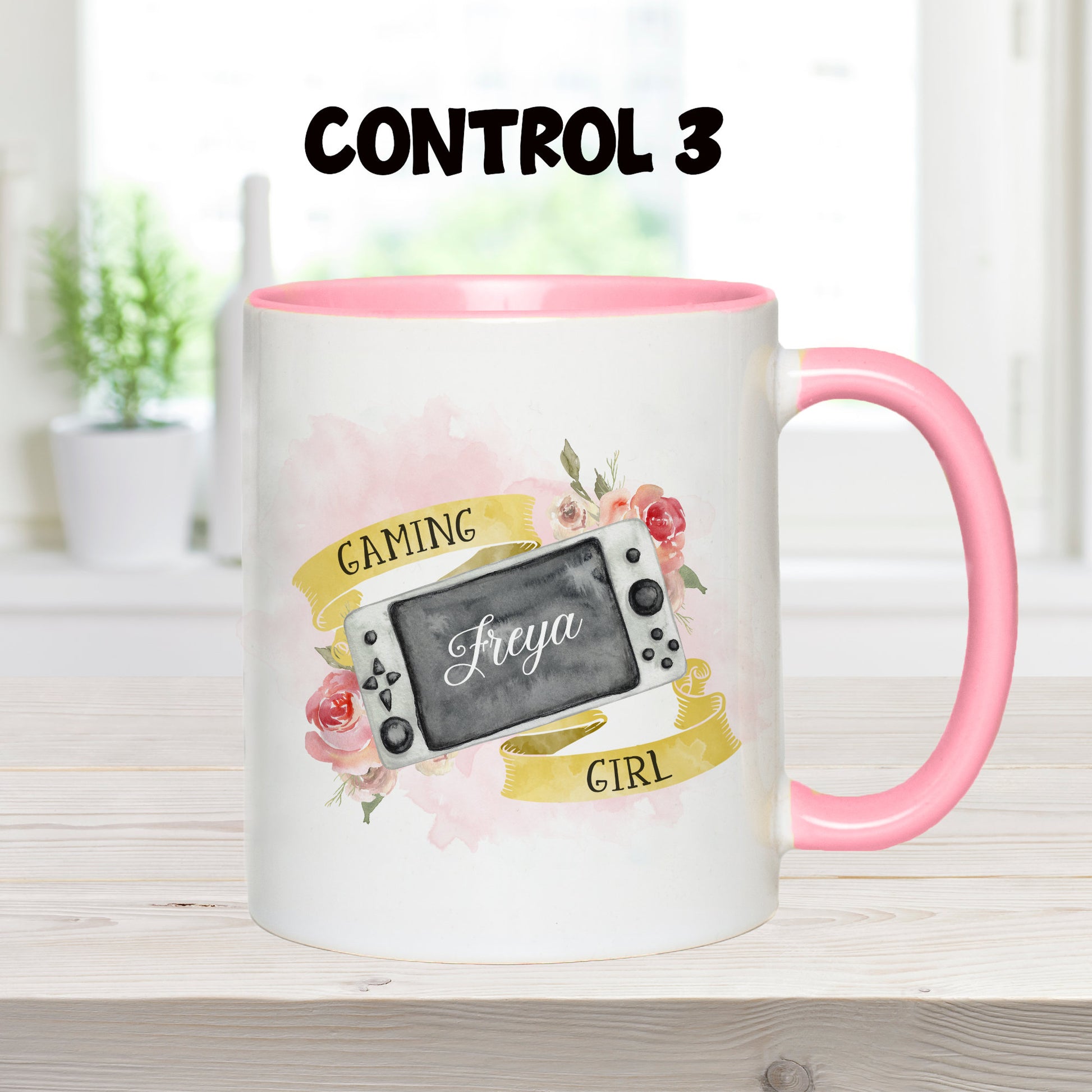 Personalised Gaming Girl Mug