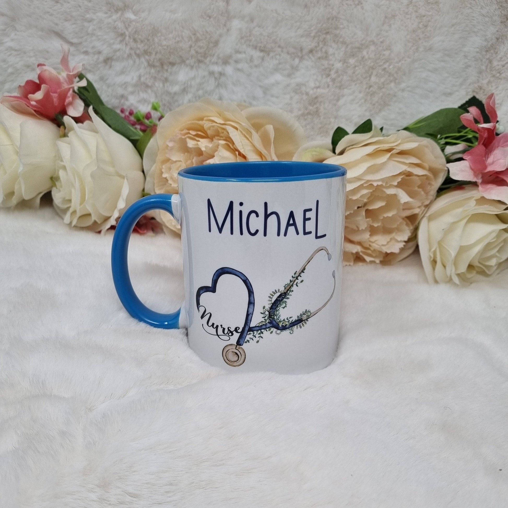 Personalised Male Nurse Mug