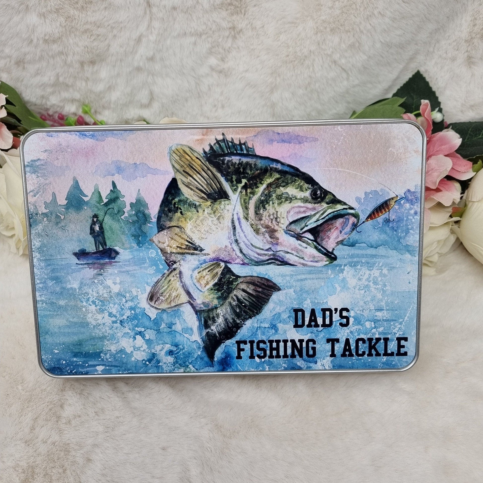 Personalised Fishing Tin