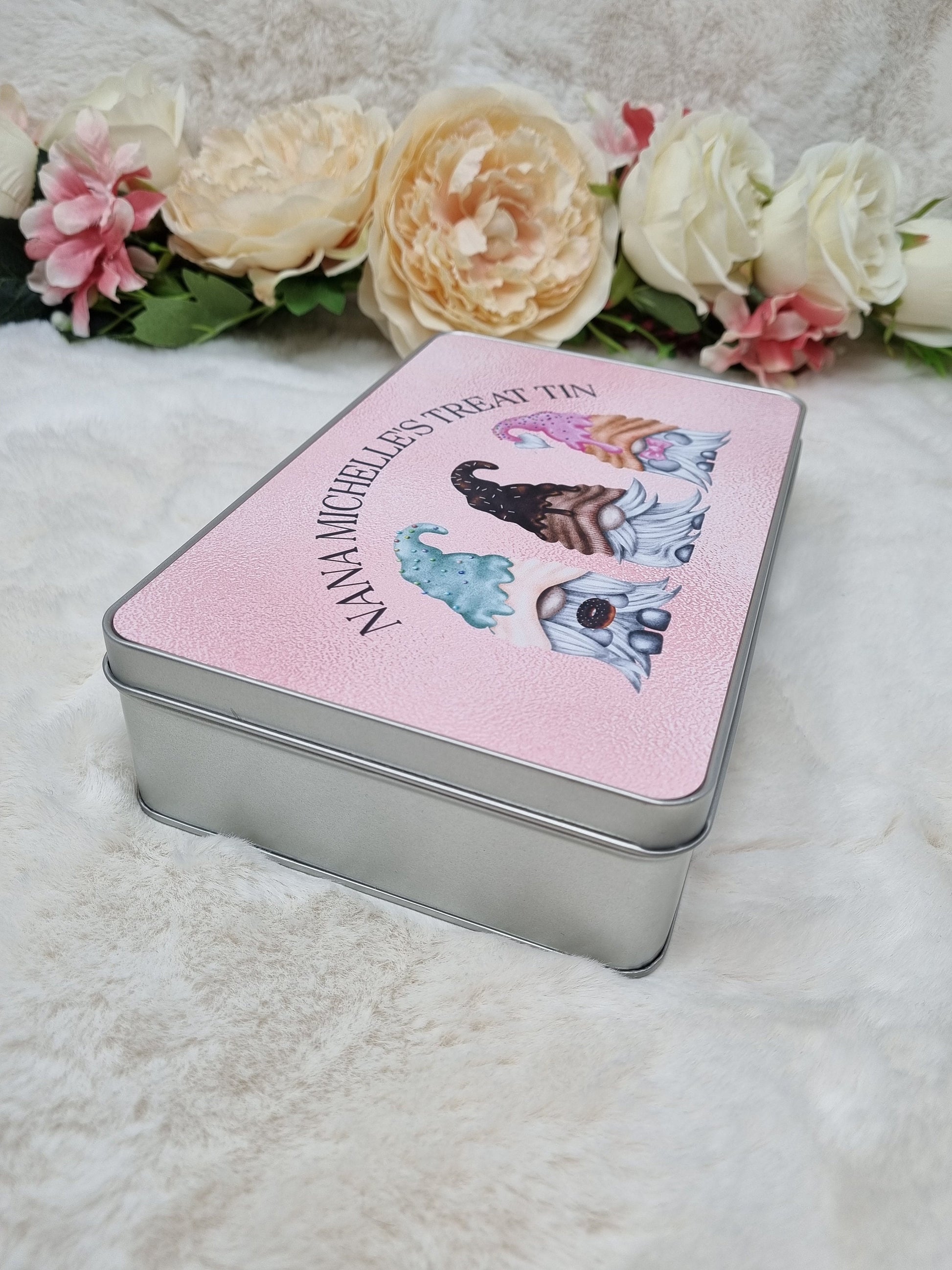 Personalised Gnome Treat Tin