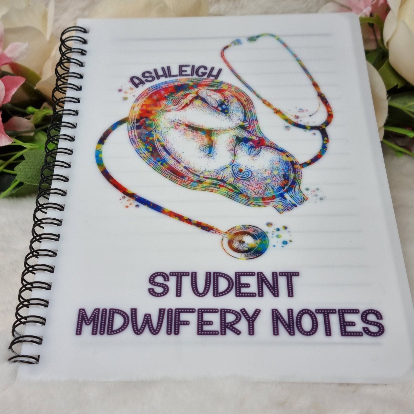 Student Midwife Notebook A4/A5, Midwife Gift, Midwife Notebook