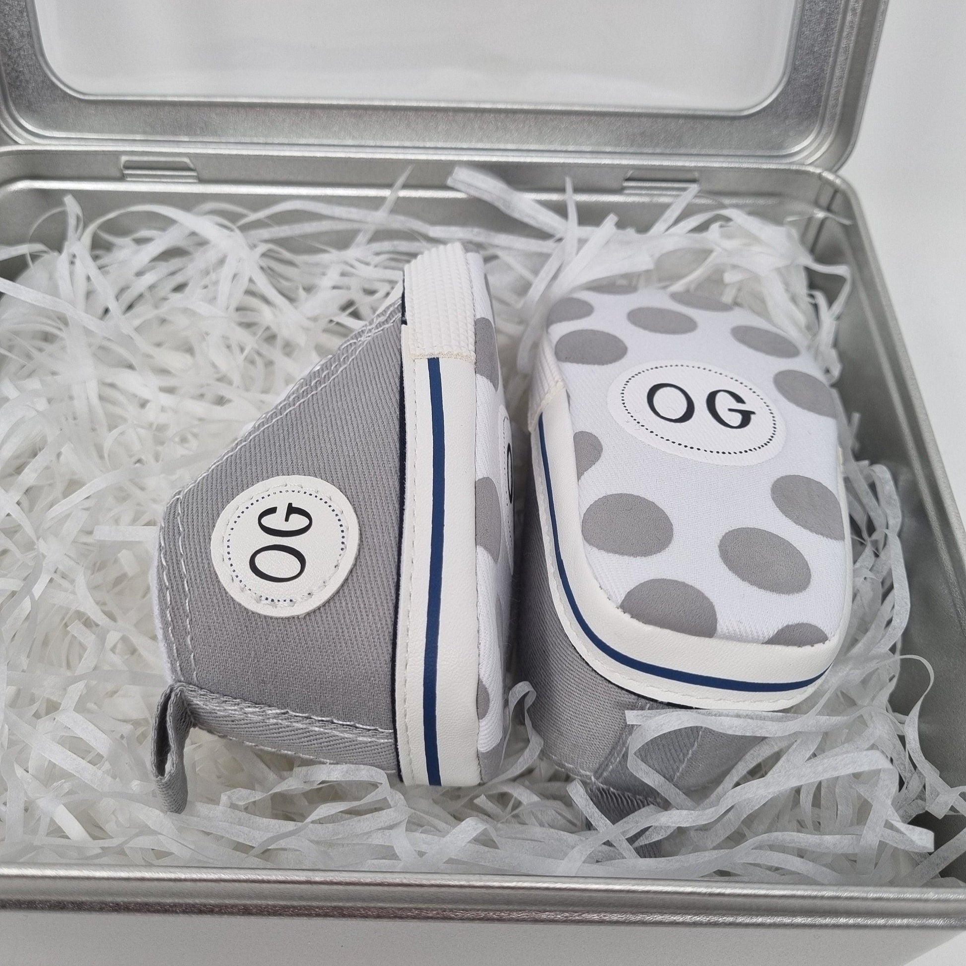 Personalised Initial Baby Booties