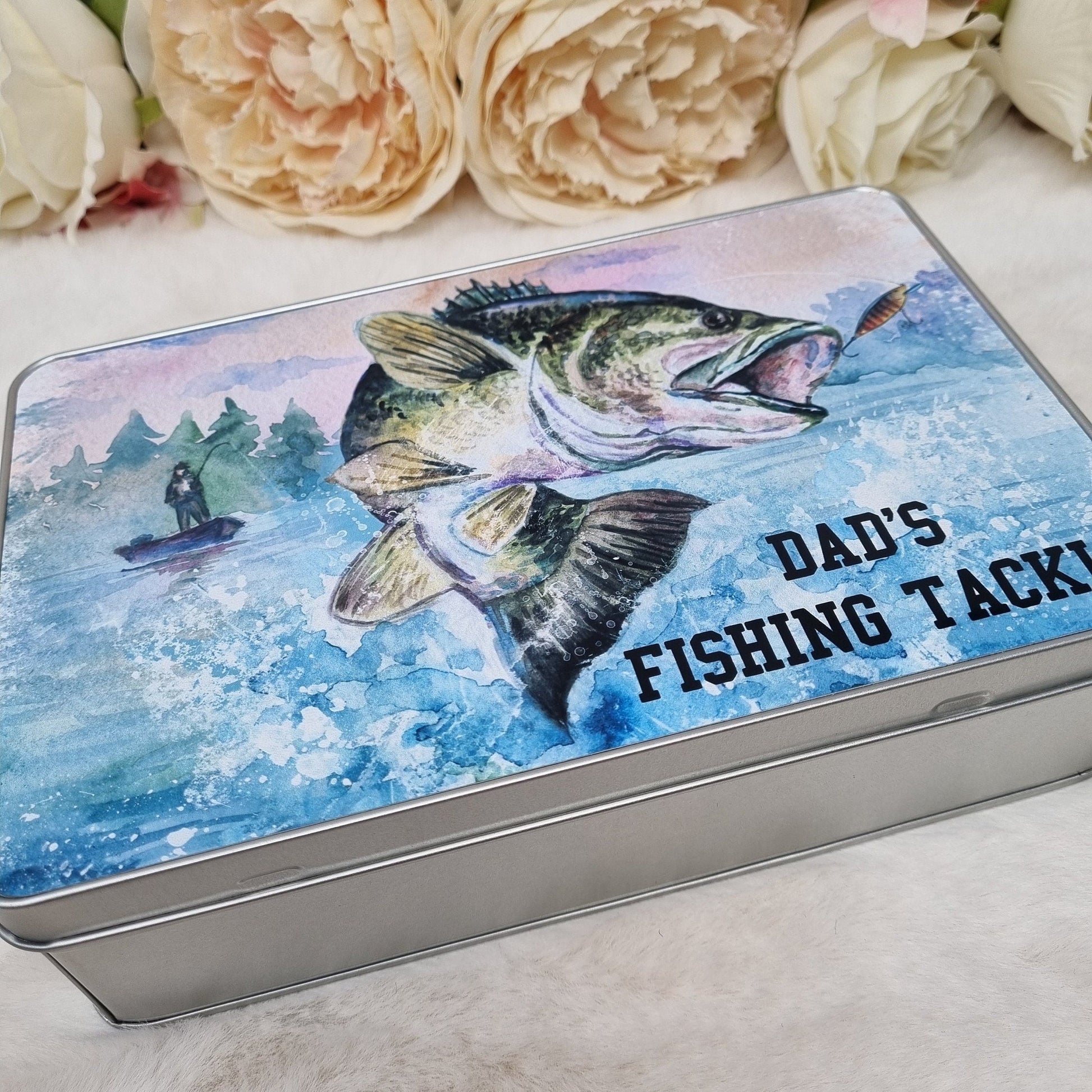Personalised Fishing Tin