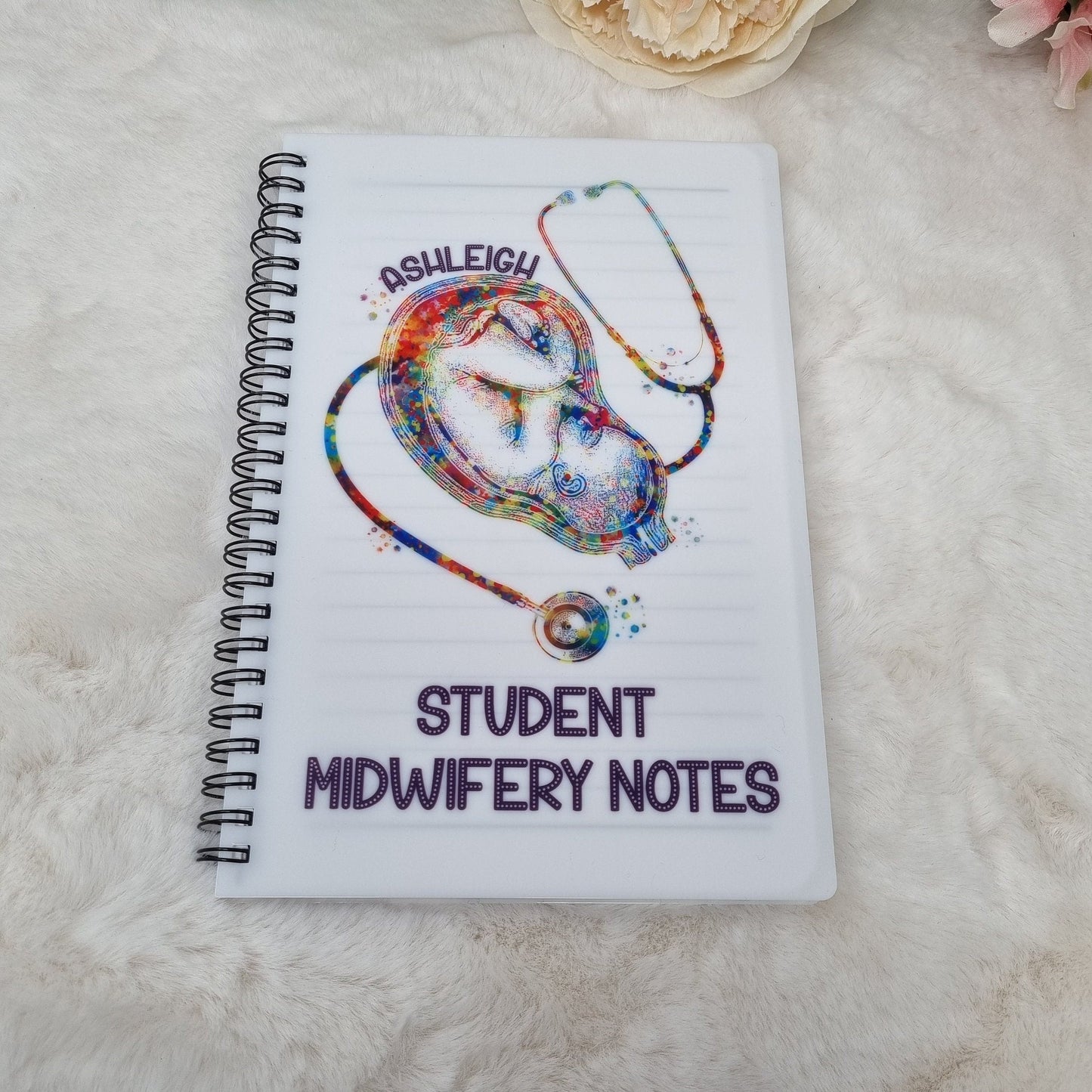 Student Midwife Notebook A4/A5, Midwife Gift, Midwife Notebook
