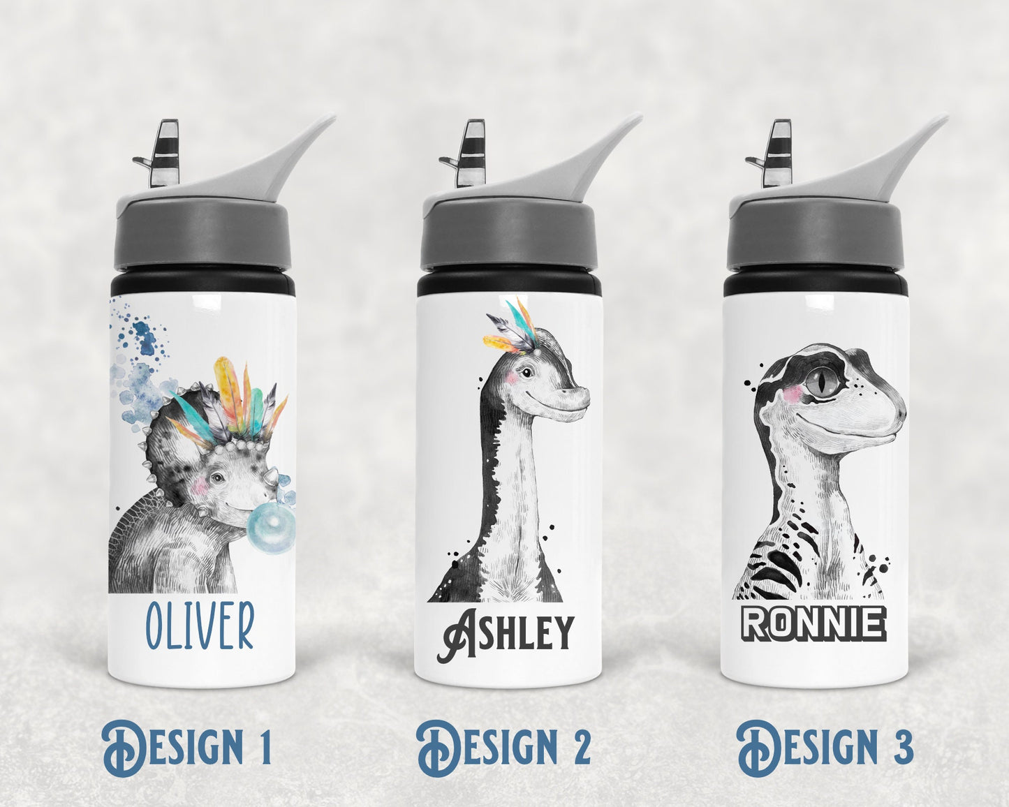 Dinosaur Water Bottle, School Water Bottle, Boys Water Bottle, Dinosaur Gift, Back To School