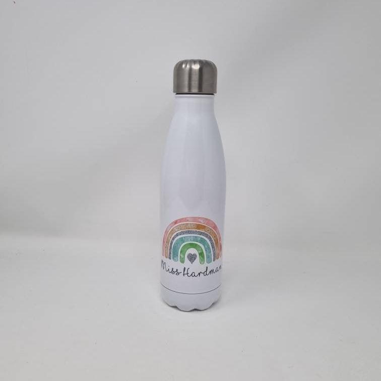 Personalised Rainbow Bowling Bottle