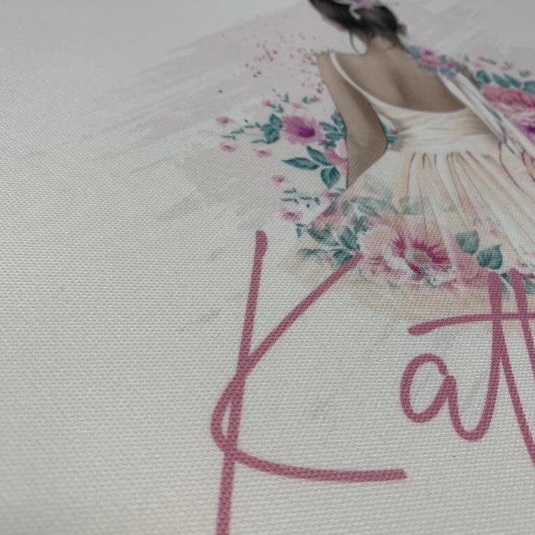 Personalised Ballet Tote Bag, Ballet Bag, Ballerina Gift, Dance Gift, Kids Dance Bag, Ballerina Bag