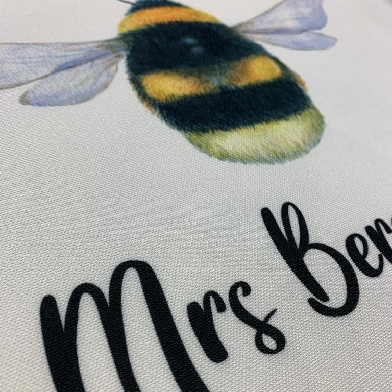 Personalised Bumblebee Tote Bag