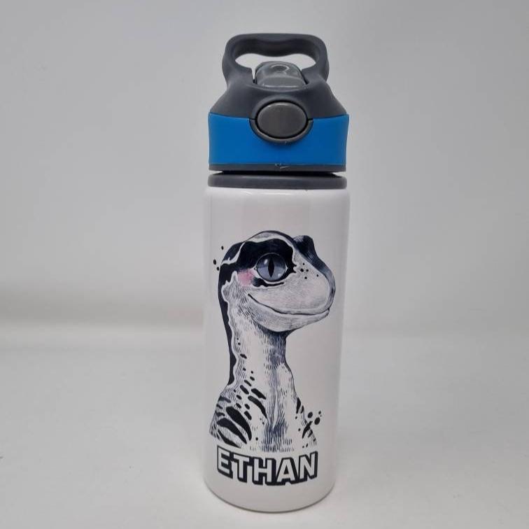 Dinosaur Water Bottle, School Water Bottle, Boys Water Bottle, Dinosaur Gift, Back To School