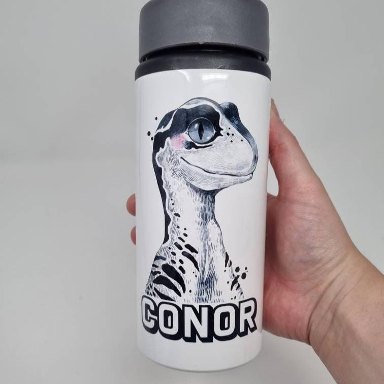 Dinosaur Water Bottle, School Water Bottle, Boys Water Bottle, Dinosaur Gift, Back To School