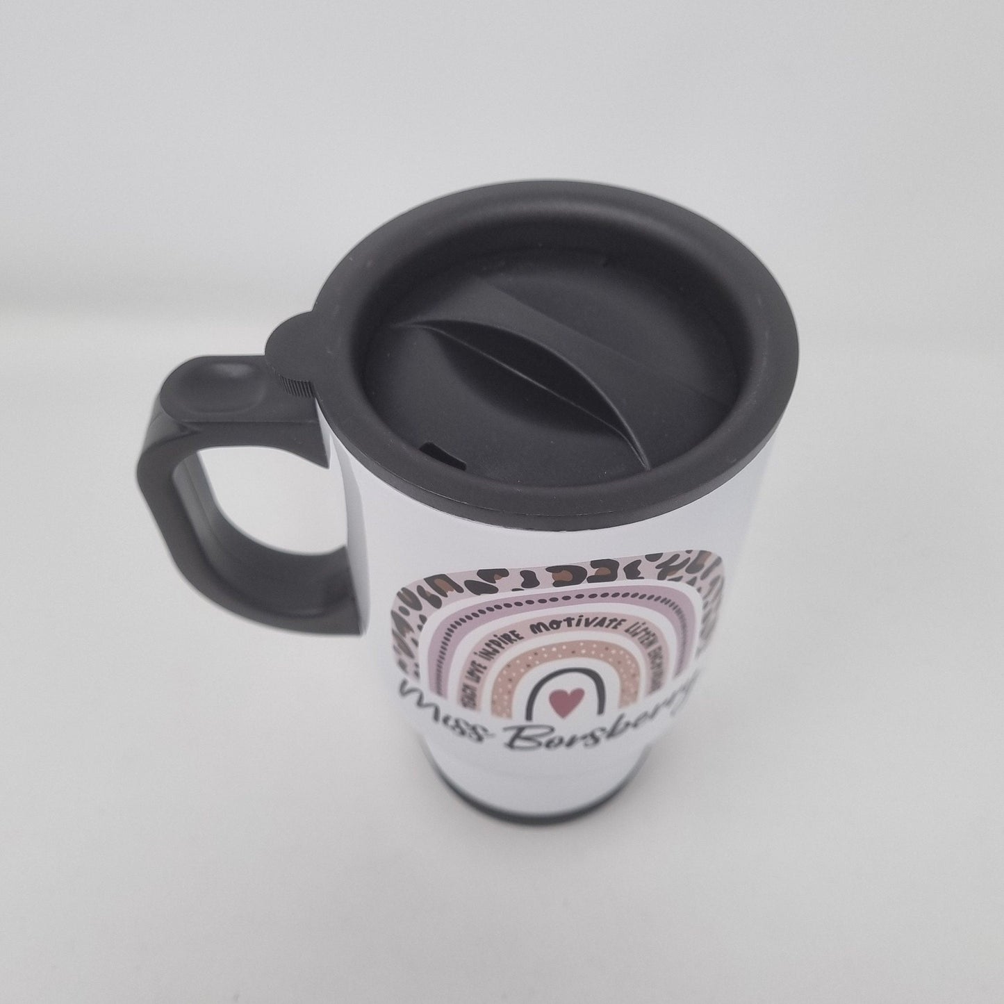 Personalised Teacher Travel Mug, Teacher Gift, Thankyou Teacher