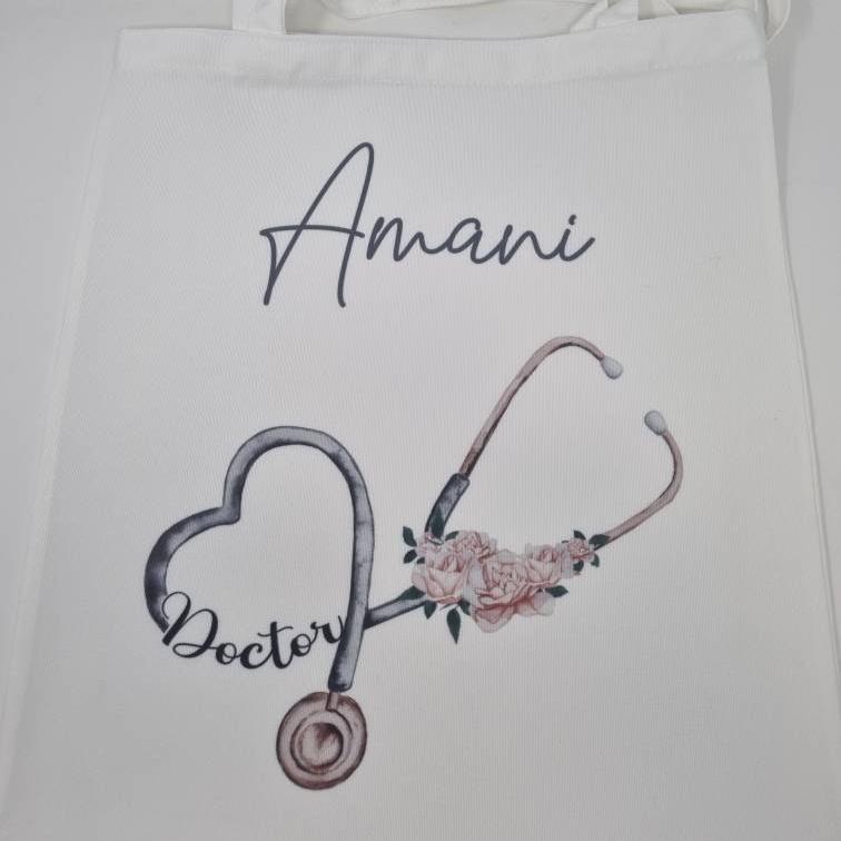 Personalised Doctor Tote Bag