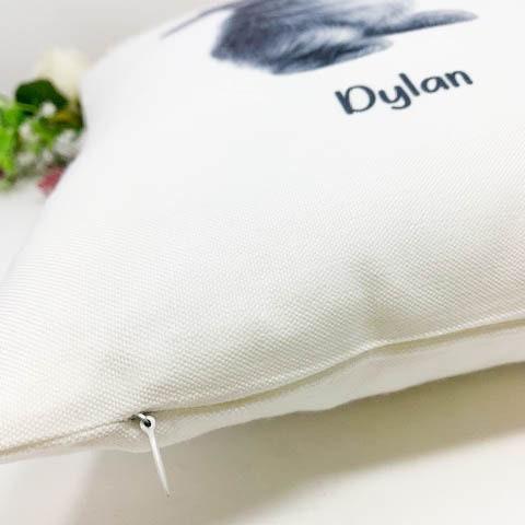Personalised Rabbit Cushion, Mothers Day Cushion, Git For Mam, Nana Cushion, Mothers Day Gift
