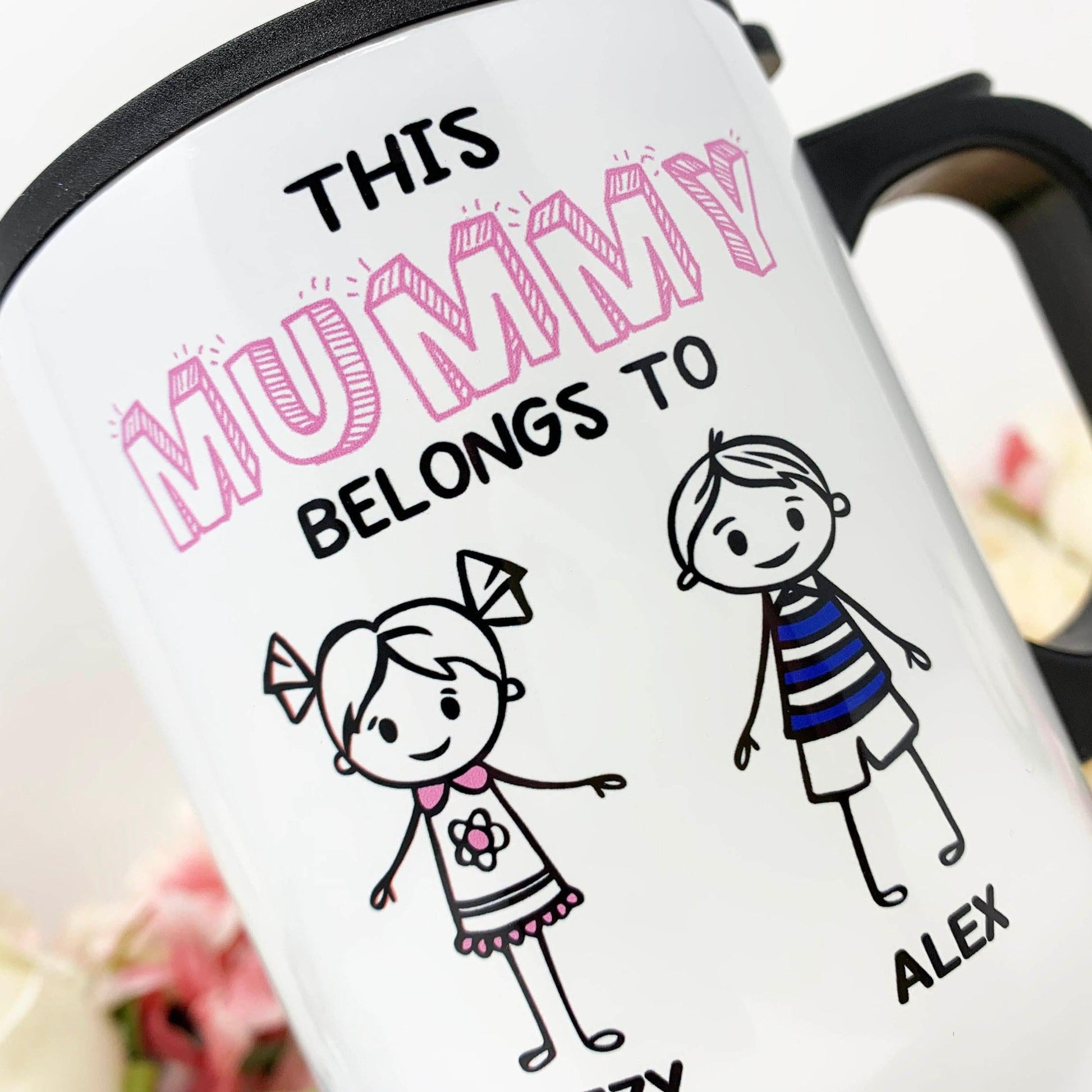 Personalised Mum / Nana Travel Mug