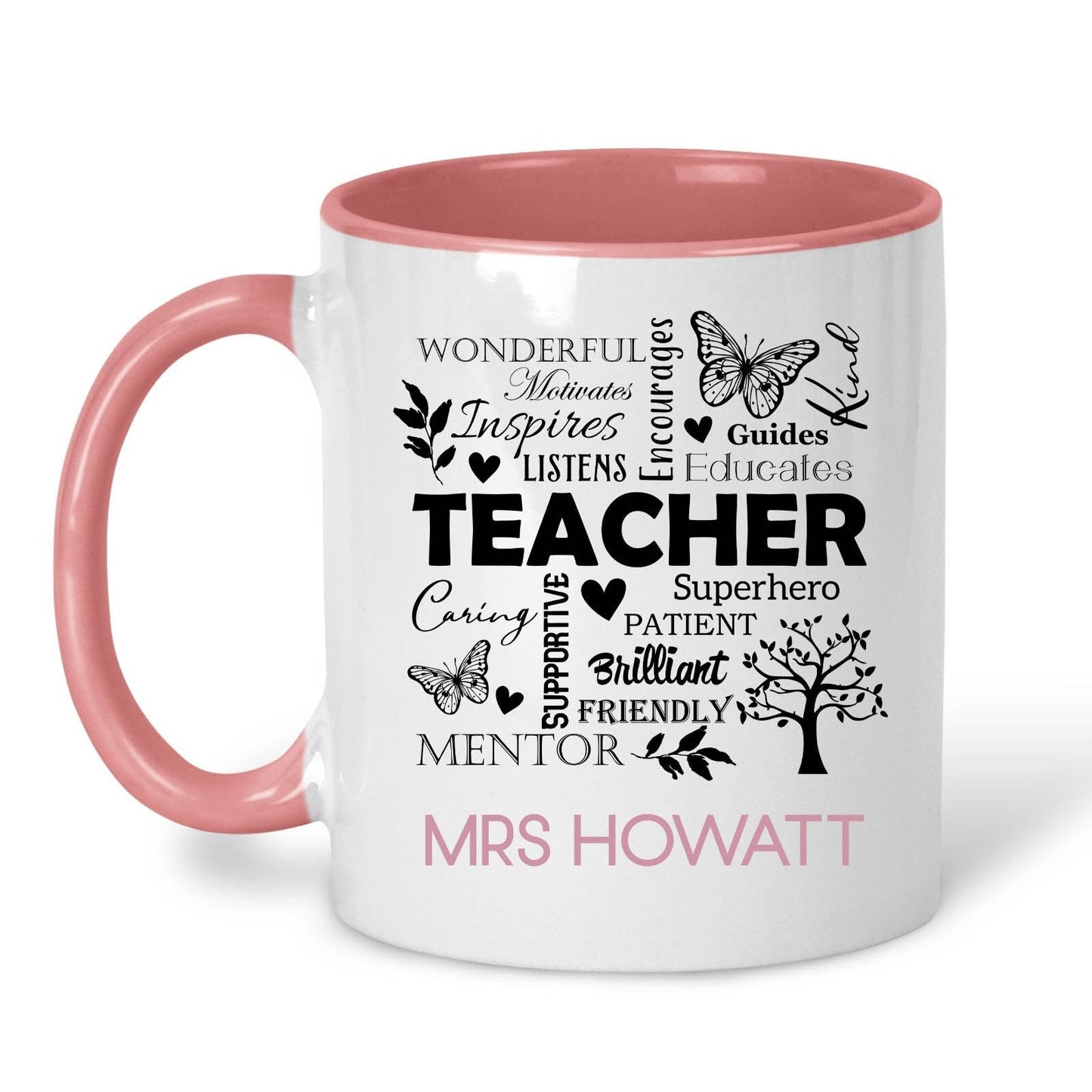 Personalised Teacher Mug, Male Teacher Mug, Female Teacher Mug, PersonalisedTeacher Gift, Teacher Ceramic Mug, End of Term Gift,