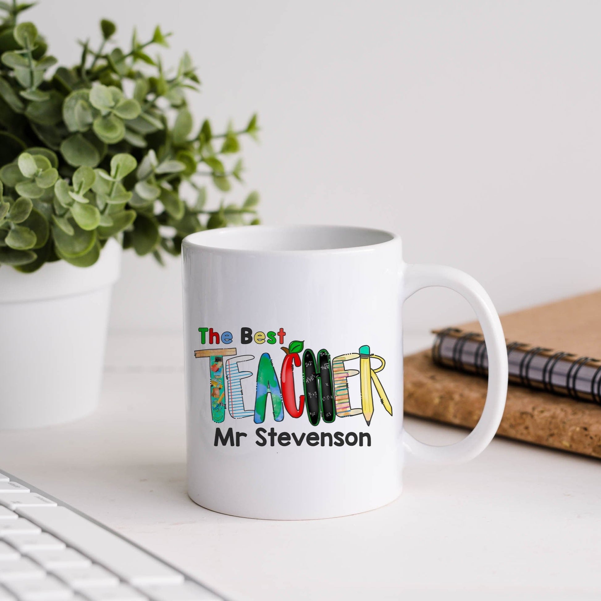 Personalised Male Teacher Mug