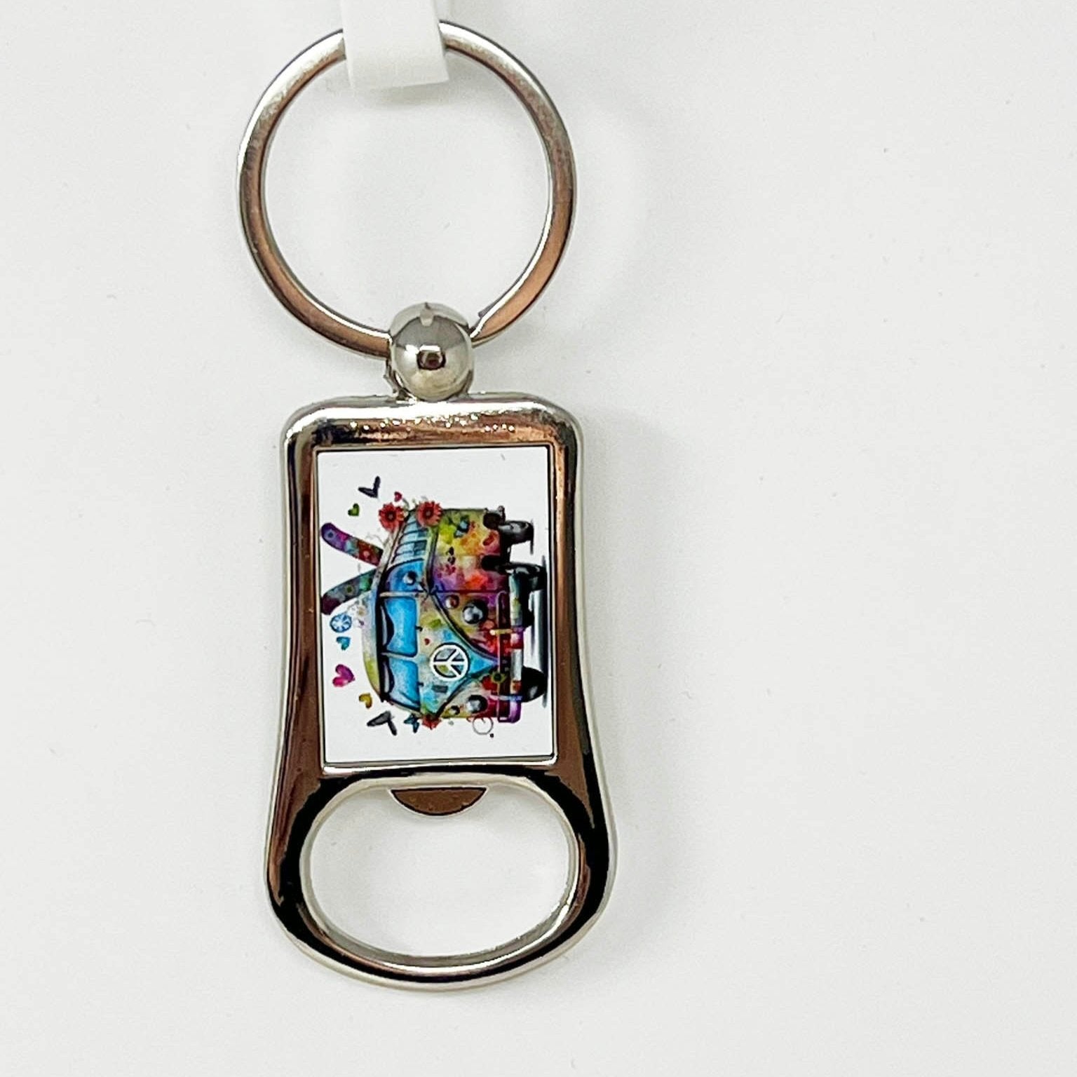Ska Camper Reggae Bottle Opener Keyring