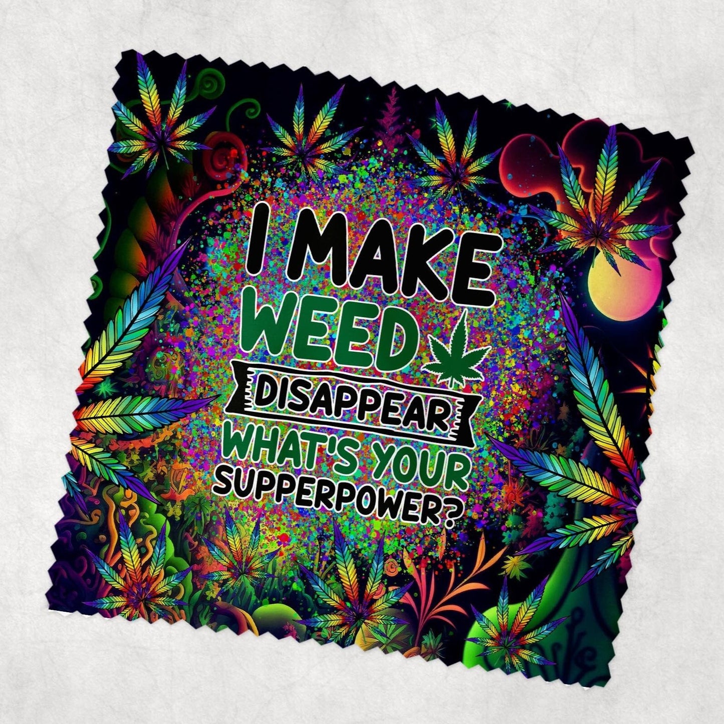Weed Lens Cloth 5 Designs, Smokers, Weed Leaf Lens Cloth, Pink Weed, Cannabis leaf Design,