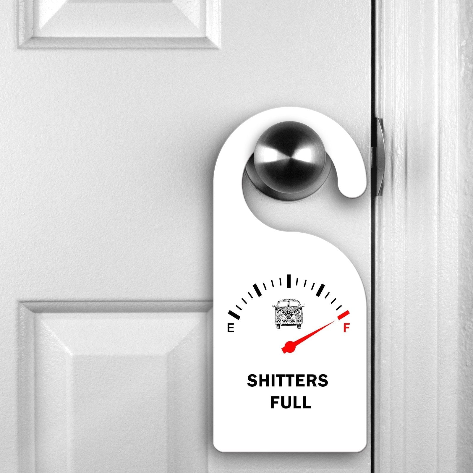 Funny Camper/Caravan Quote Door Hanger