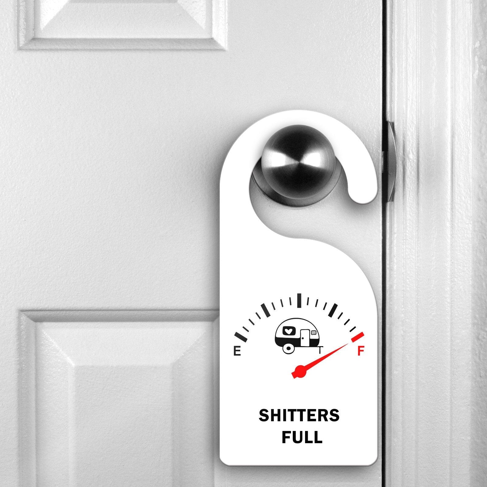 Funny Camper/Caravan Quote Door Hanger