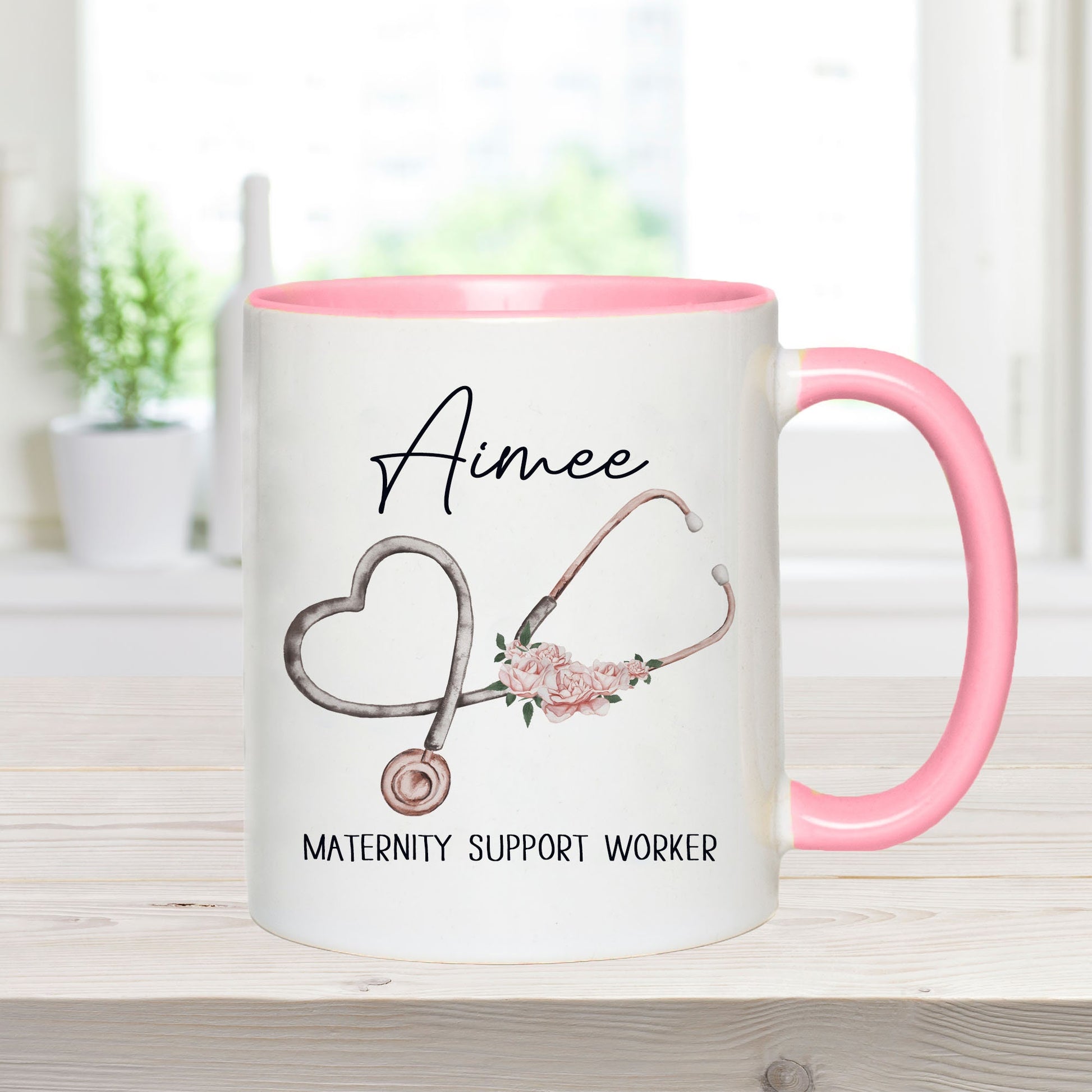 Personalised Maternity Support Worker Mug