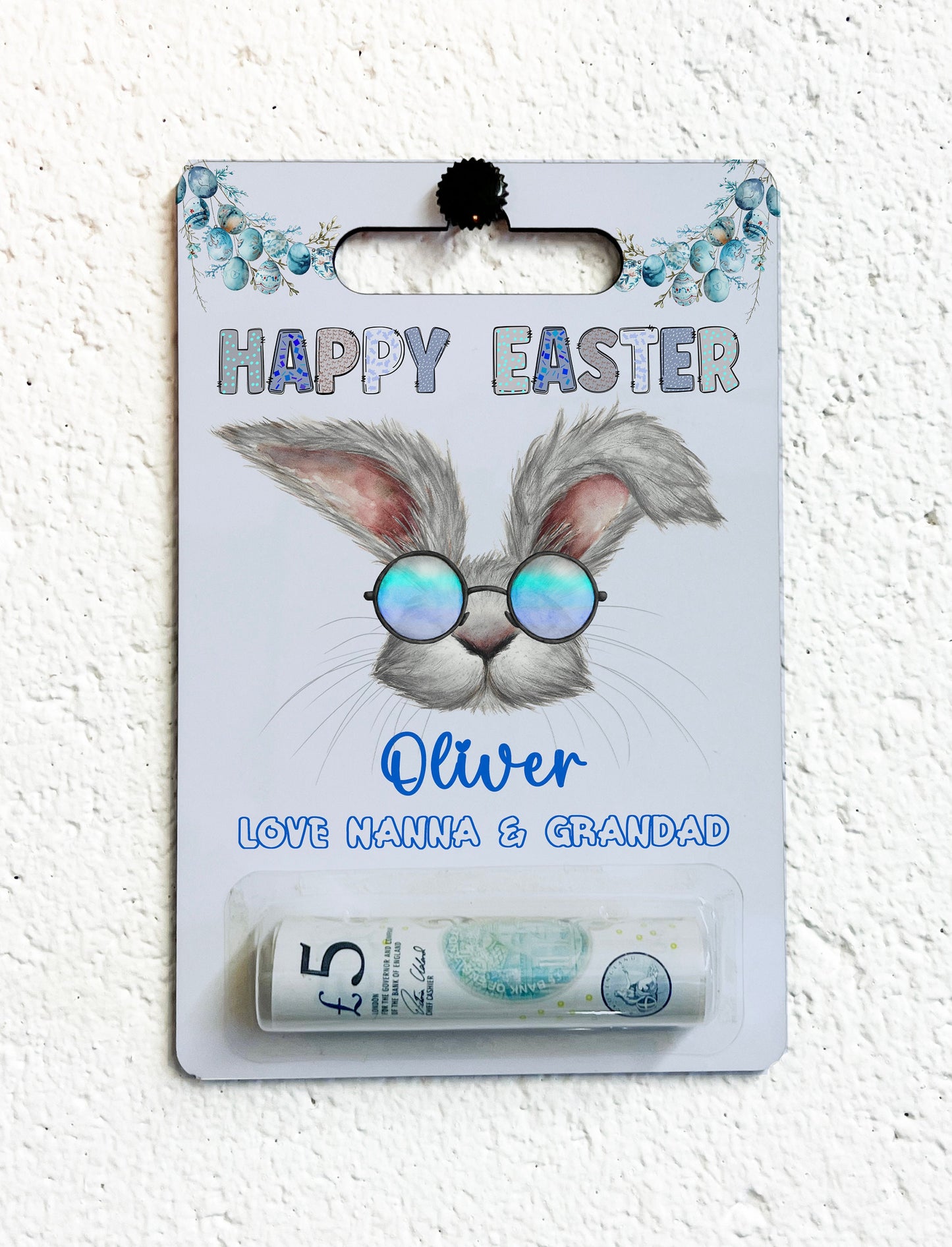 Personalised Wooden Easter Money Wallet, Personalised Easter Gift, Teenage Easter Money Gift, Gaming Easter Gift, Easter Gift Girls and Boys