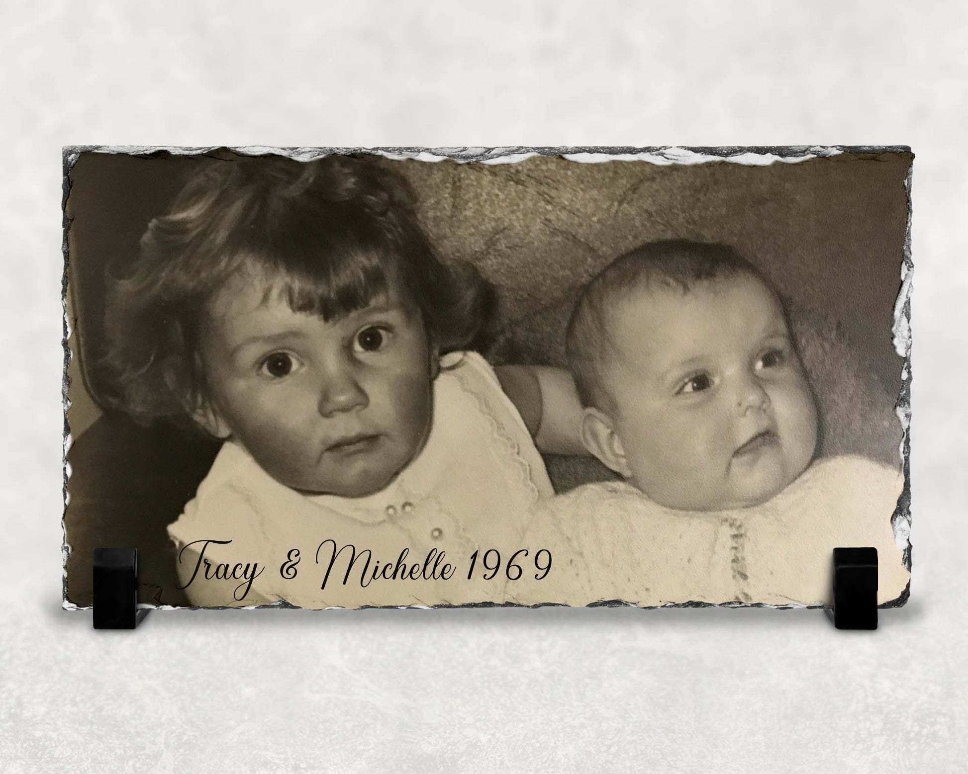 Personalised Rectangle Photo Slates Various Sizes
