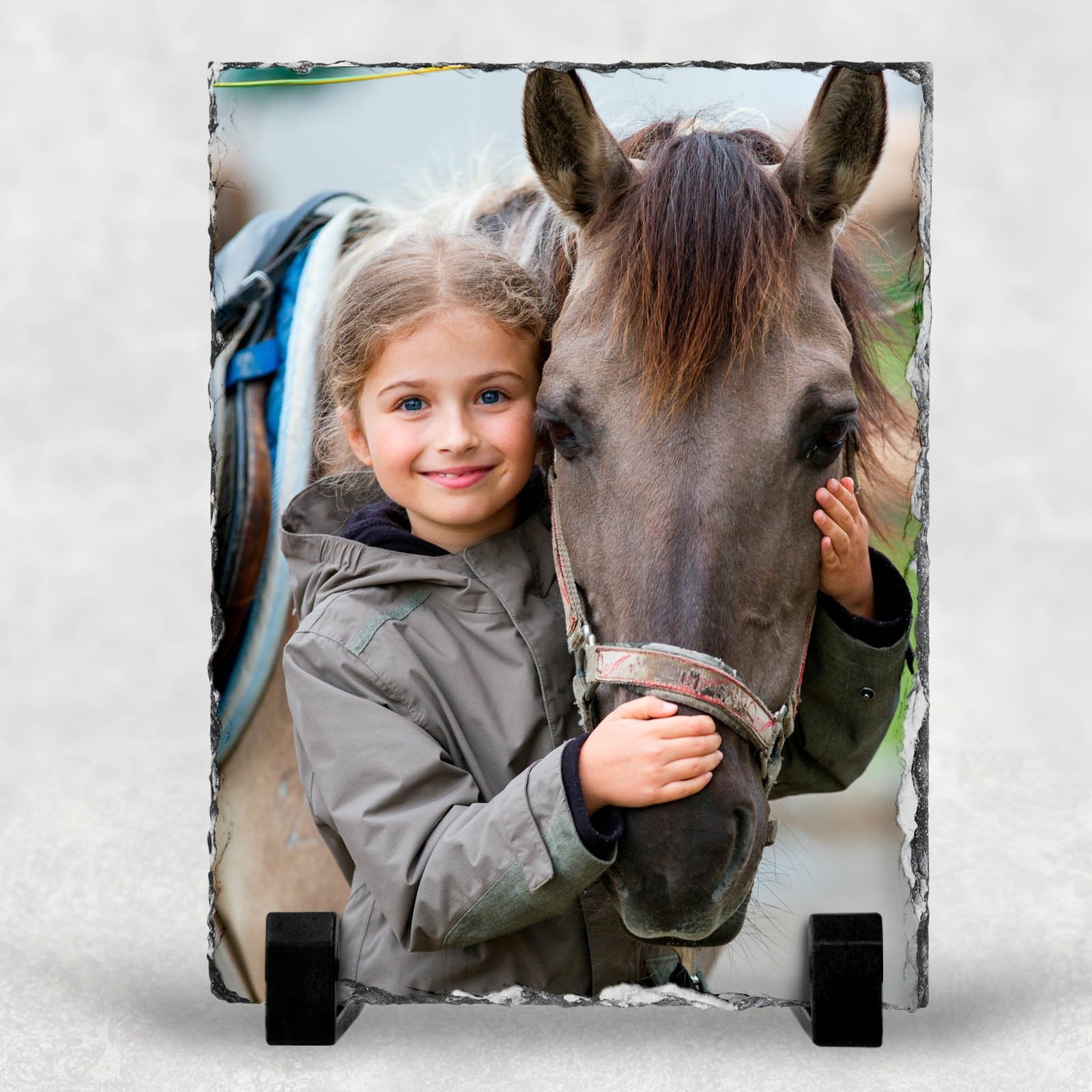 Personalised Rectangle Photo Slates Various Sizes