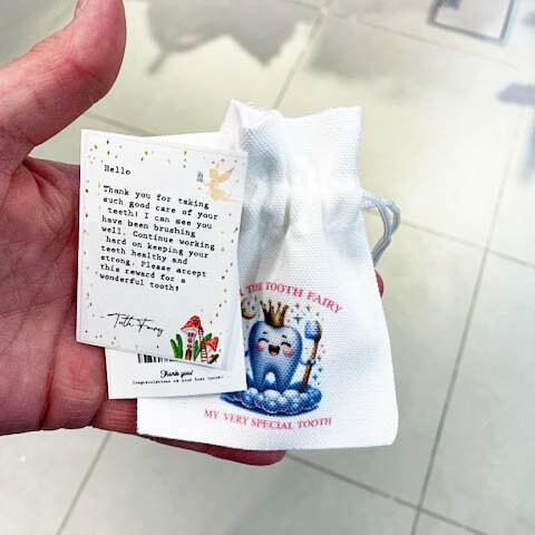 Personalised Tooth Fairy Bags