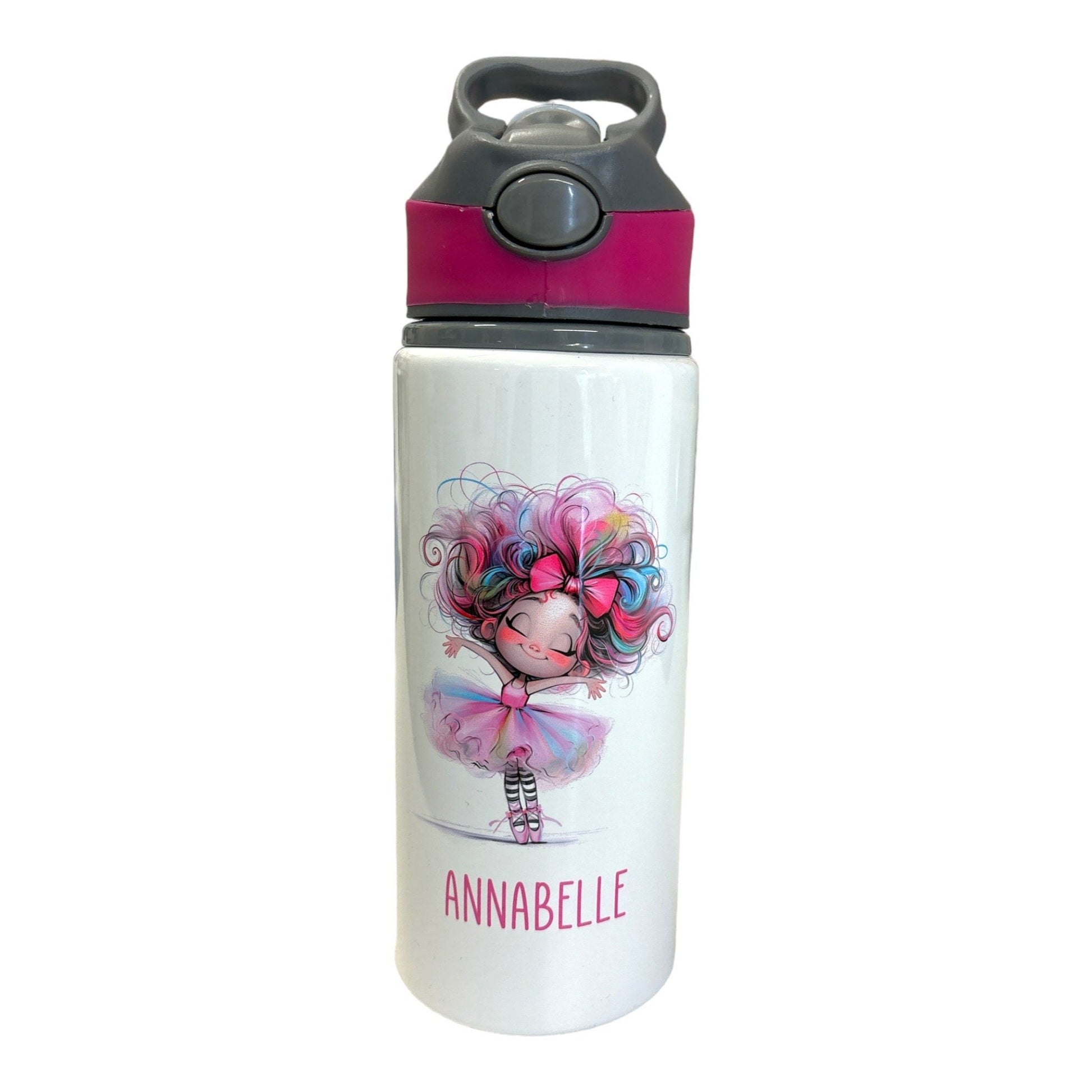 Personalised Ballerina Water Bottle