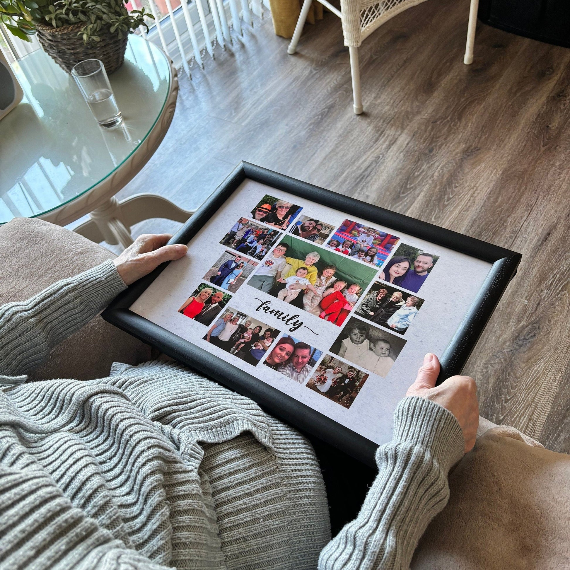Personalised Photo Lap Tray