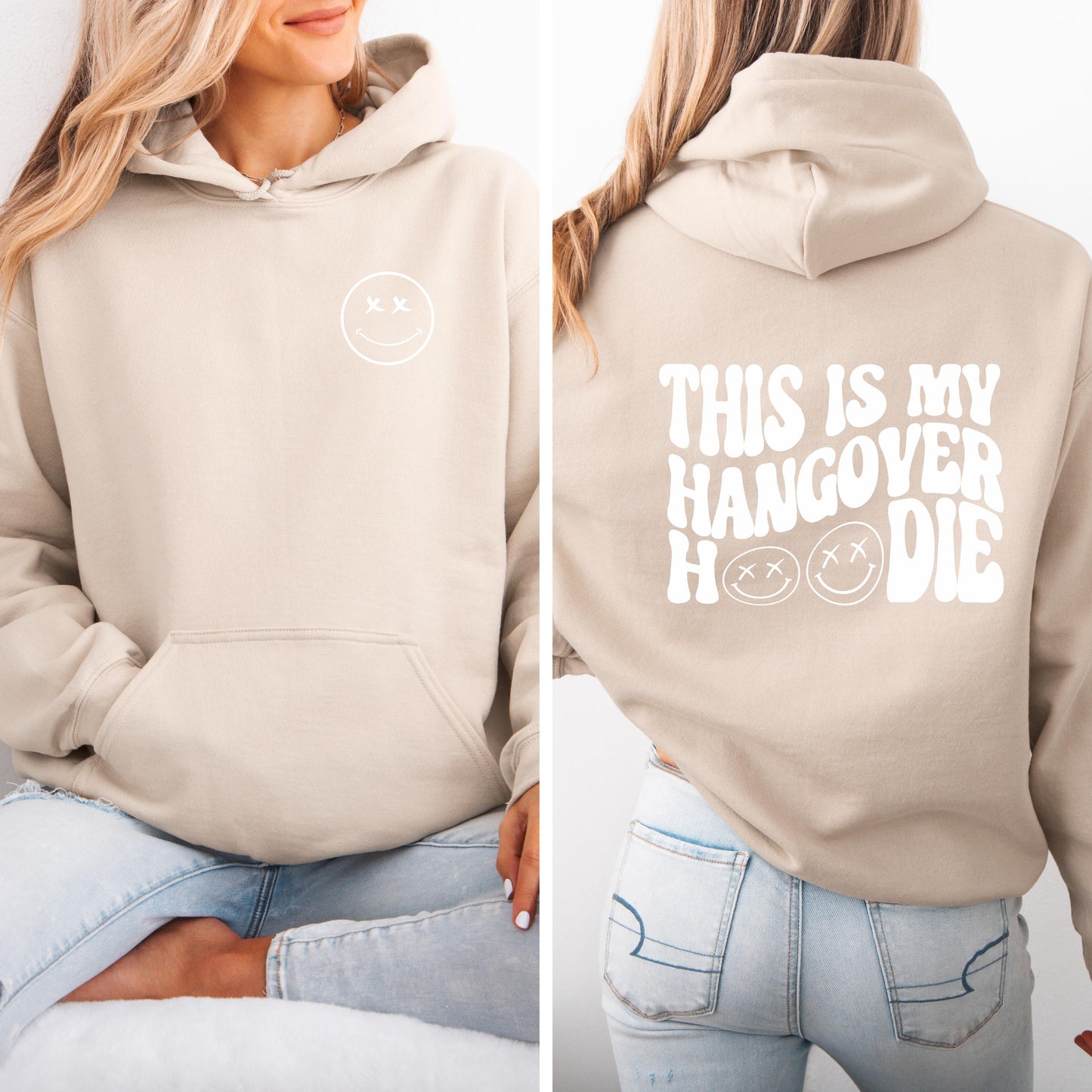 Hangover Hoodie, Unisex Hoodie, Hungover, This Is My Hangover Hoodie, Comfort Clothes, Cosy Hoodie