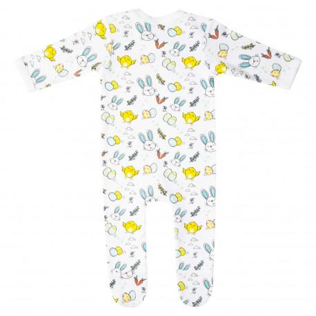 0-3 Months Personalised Baby Easter Romper