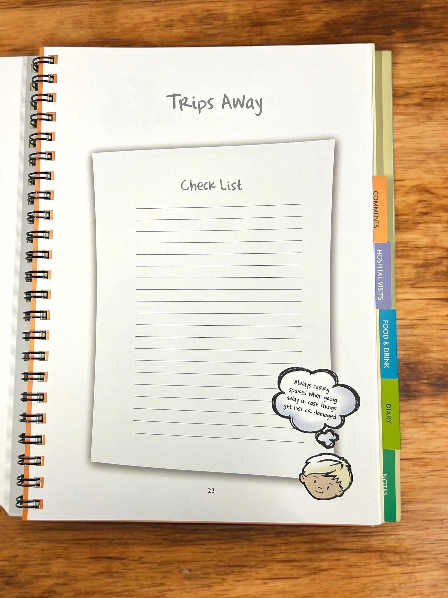 Child's Diabetic Diary