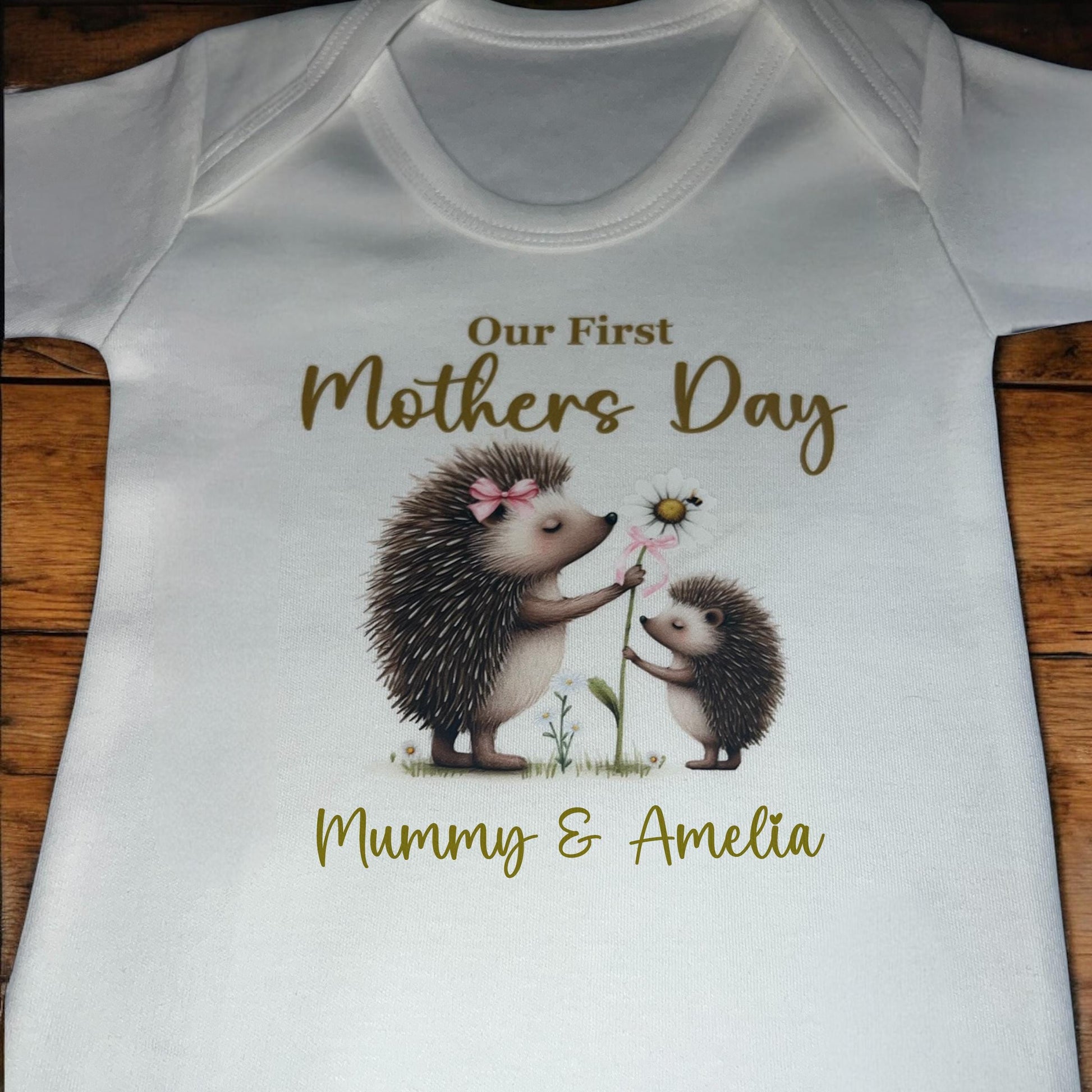 Personalised Mothers Day Baby Vest
