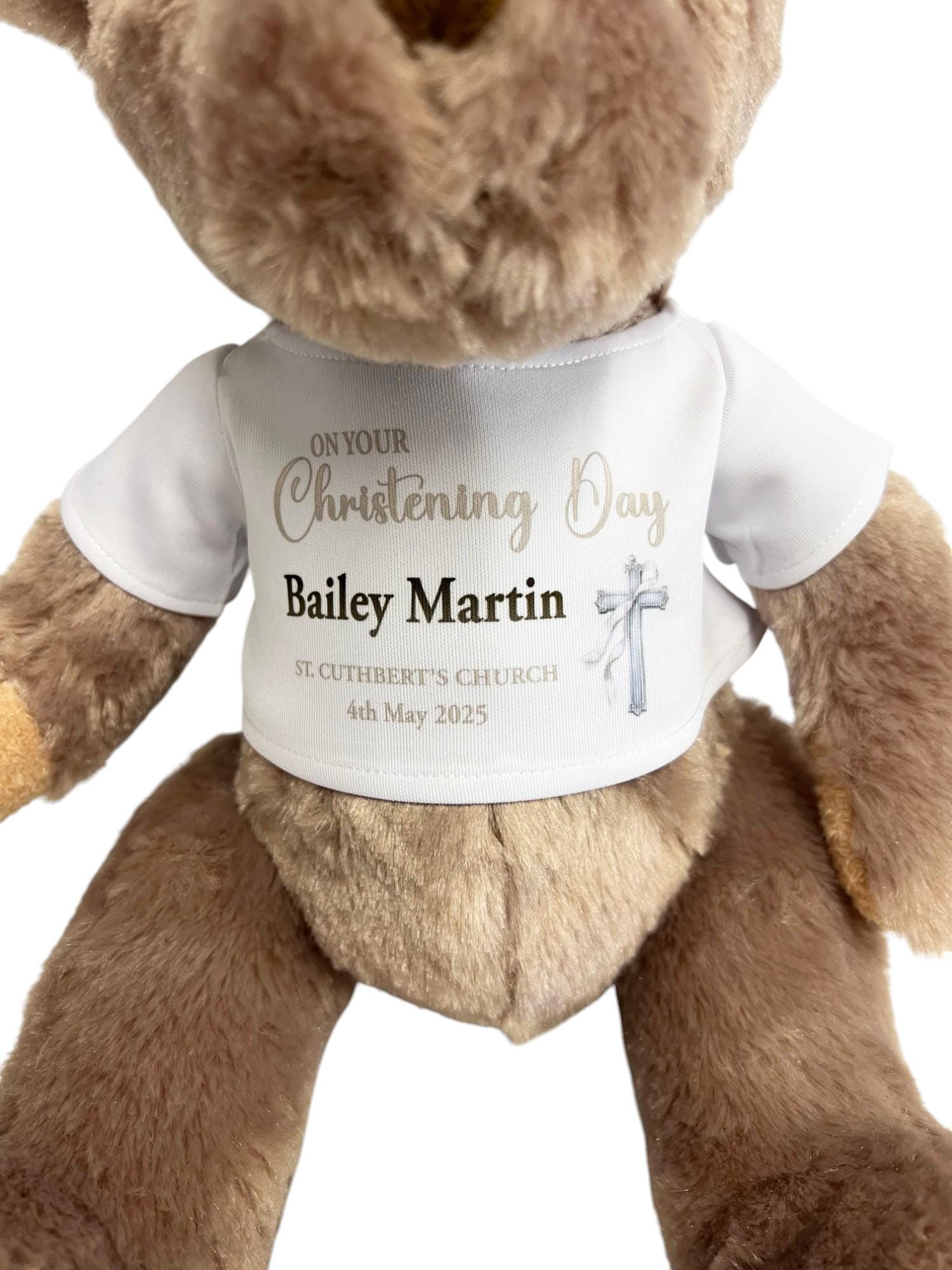 Christening, Baptism, Naming Day Teddy Bear